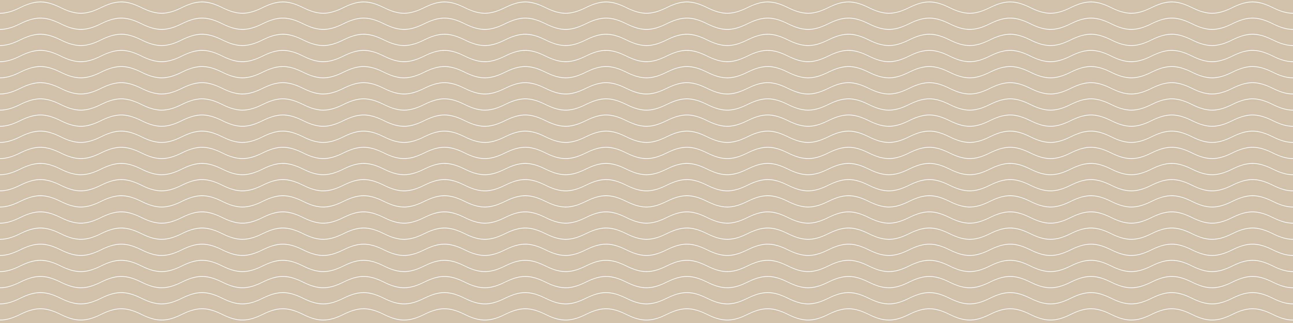 Badewannen-Rückwand-Beige Wellenmuster mit zartem Design