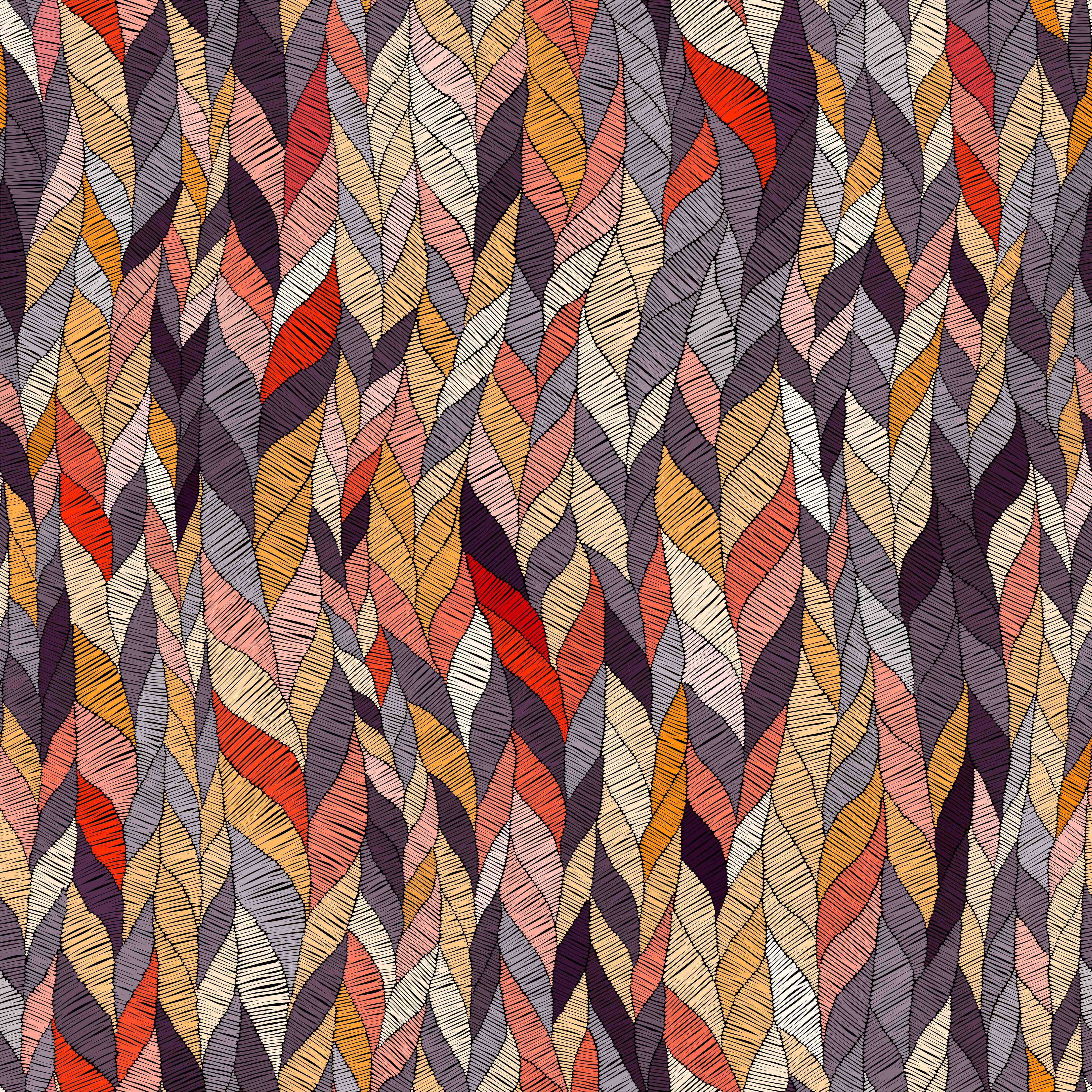 Badewannen-Rückwand-Buntes Wellenmuster Textildesign