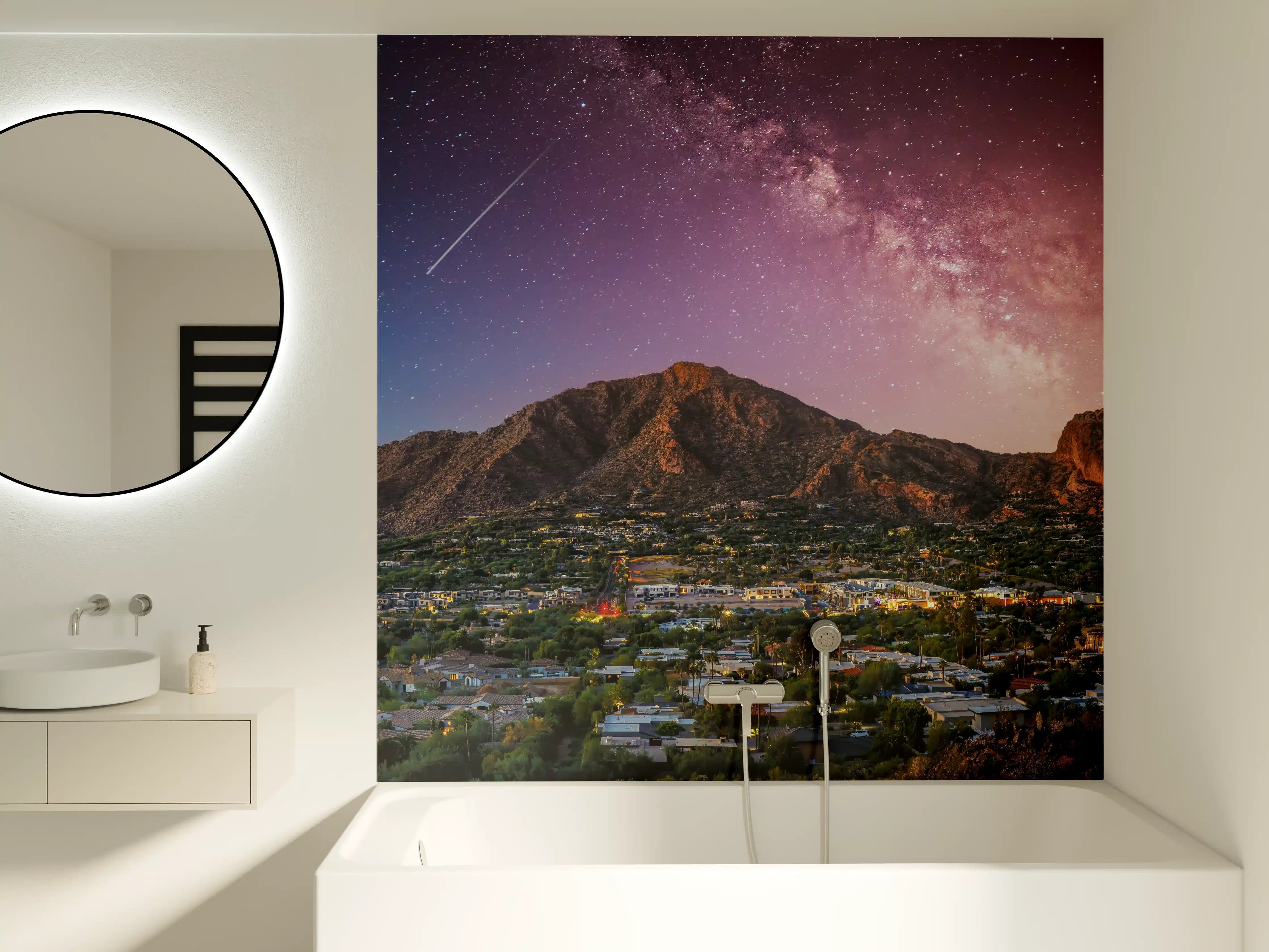 Badewannen-Rückwand - Camelback Mountain in Phoenix Arizona