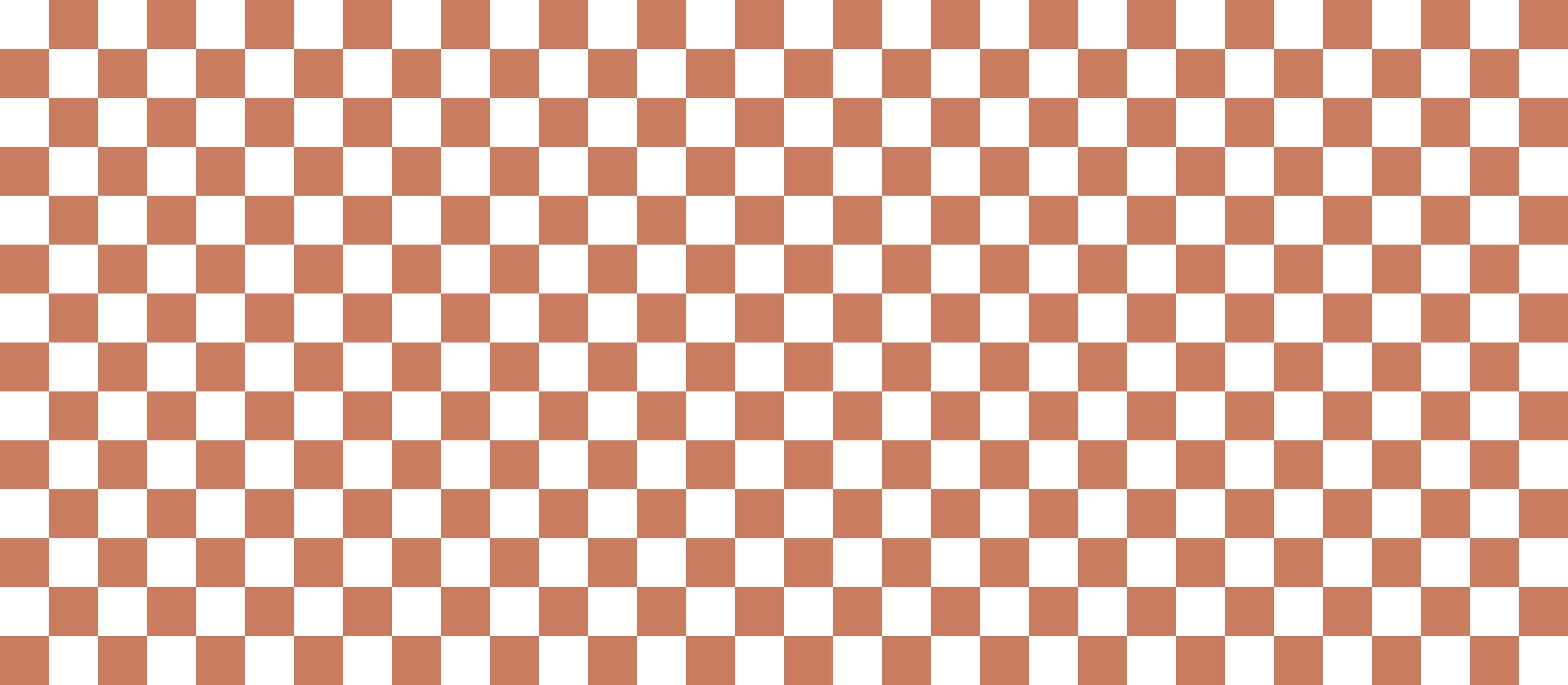 Badewannen-Rückwand-Checkered Pattern in Warm Tones