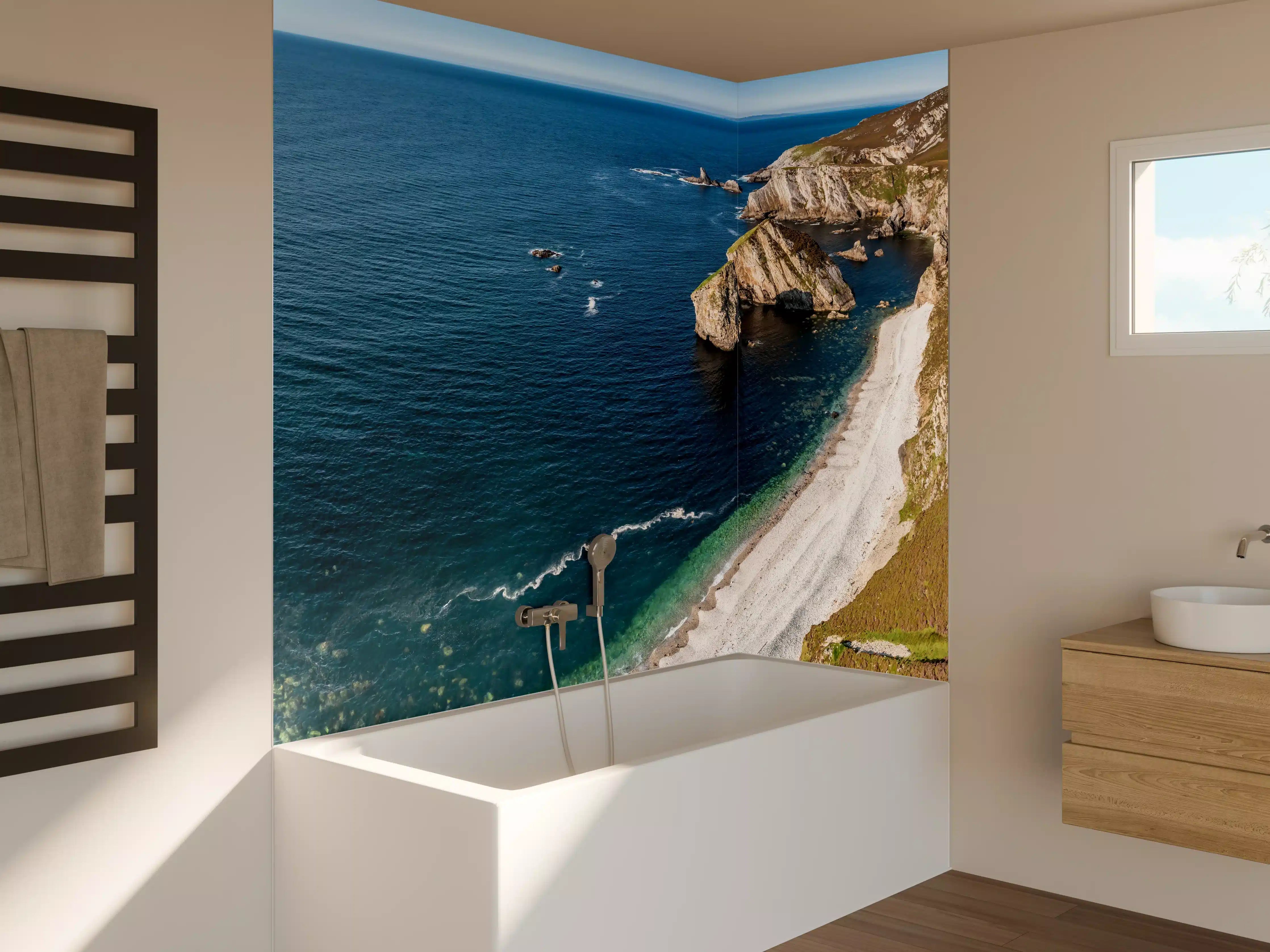 Badewannen-Rückwand - Die Bucht Glenlough
