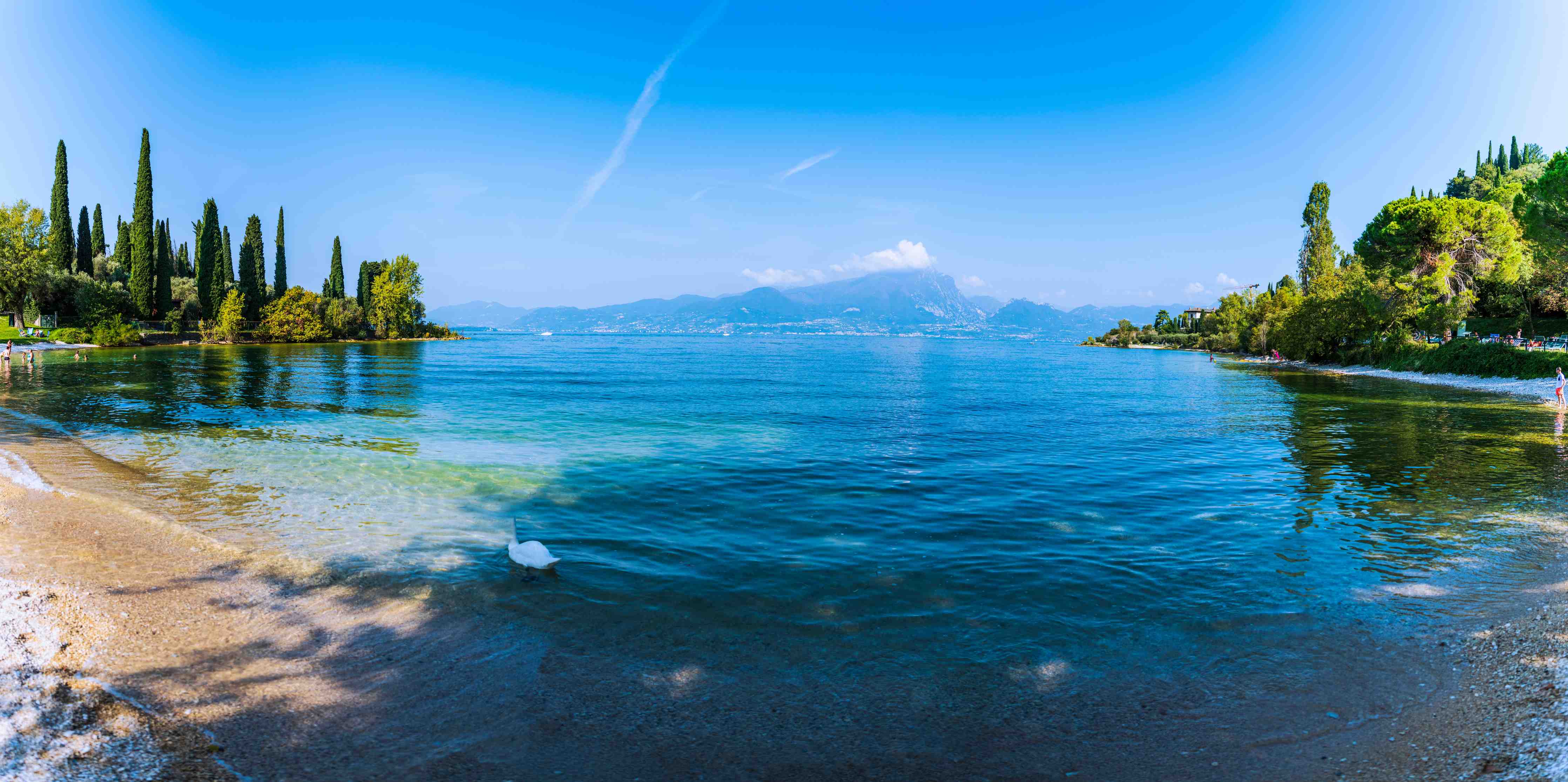 Badewannen-Rückwand-Die Schönheit von Punta San Vigilio
