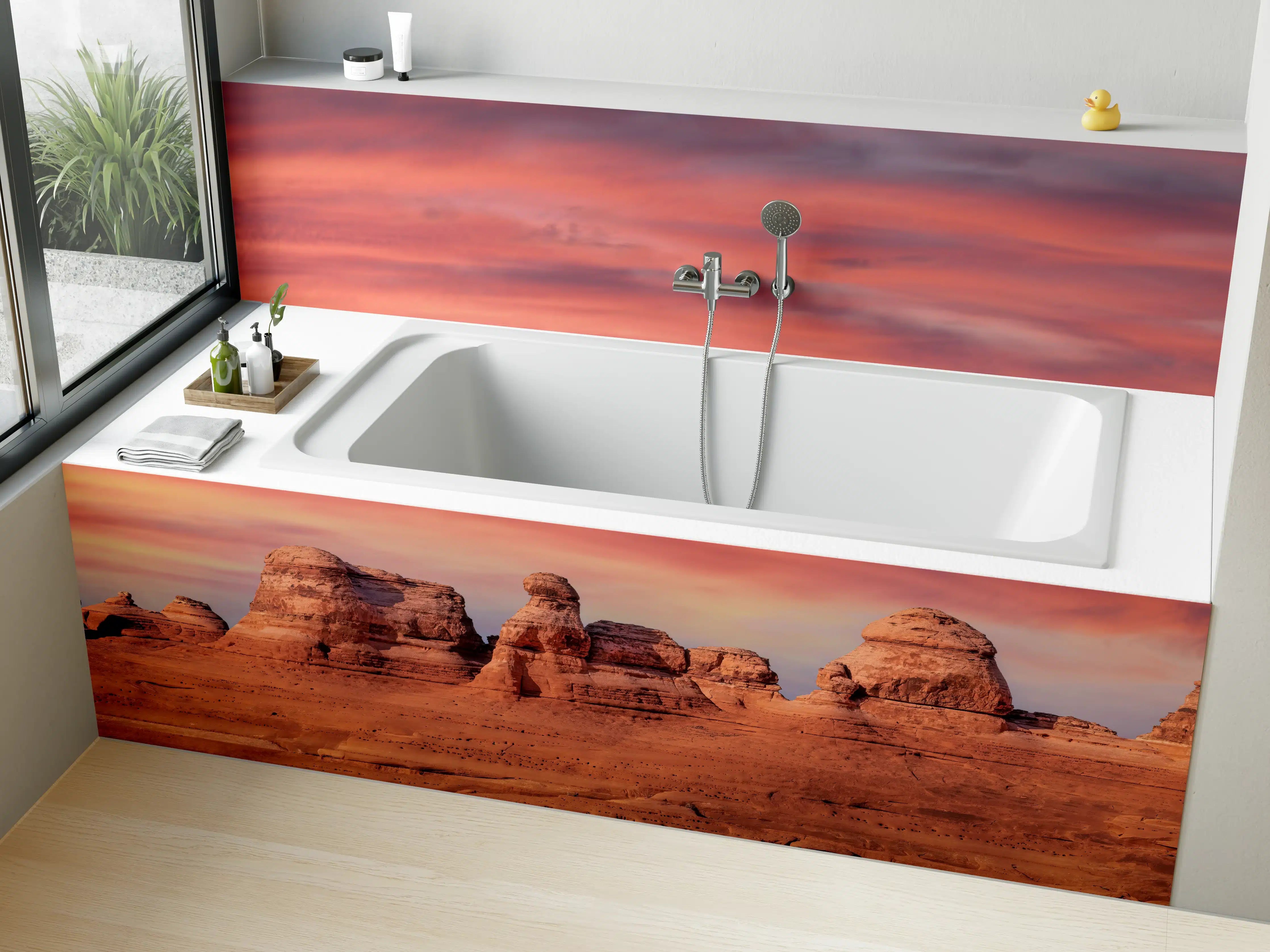Badewannen-Rückwand - Filigraner Bogen im Arches National Park
