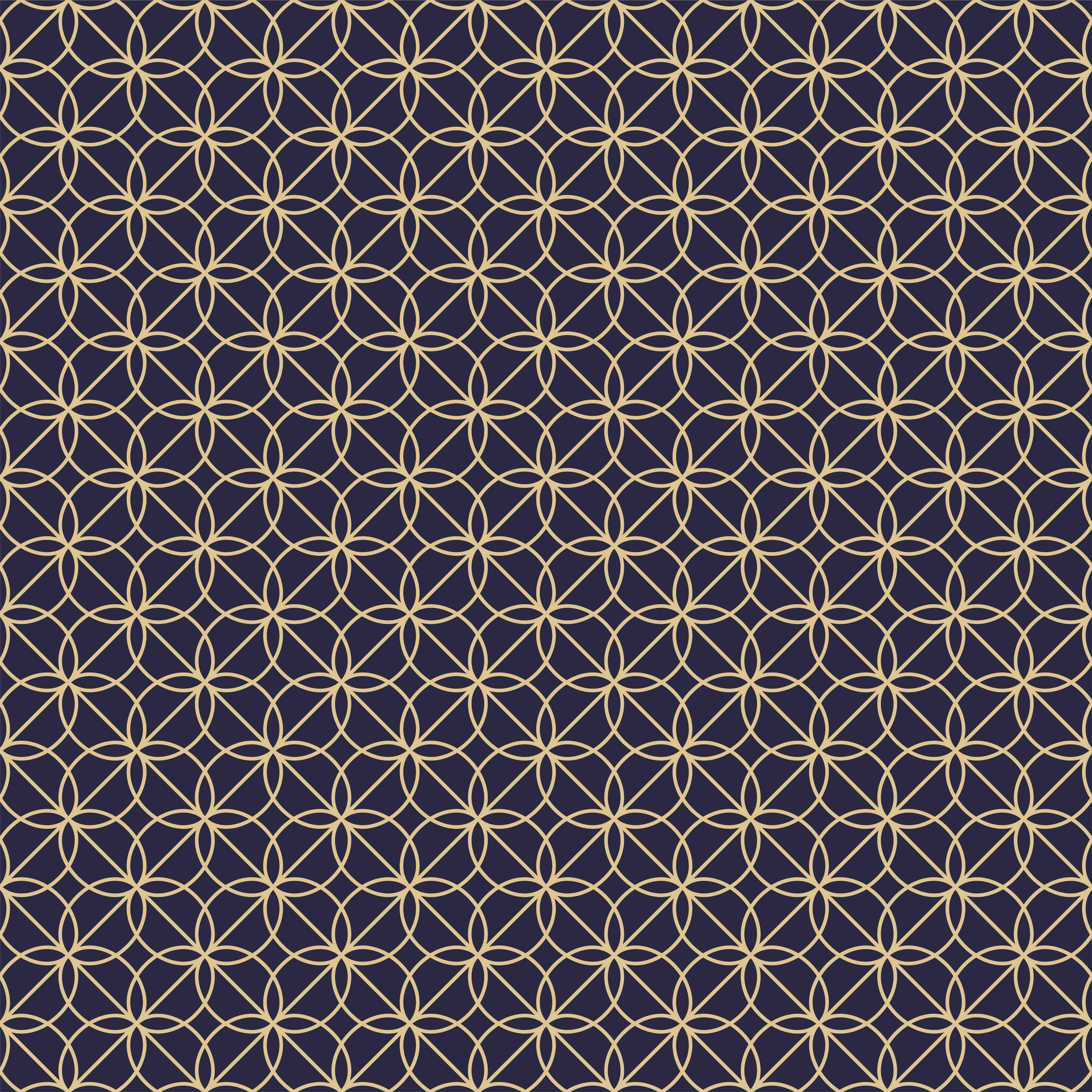 Badewannen-Rückwand-Geometrisch Blaues Muster