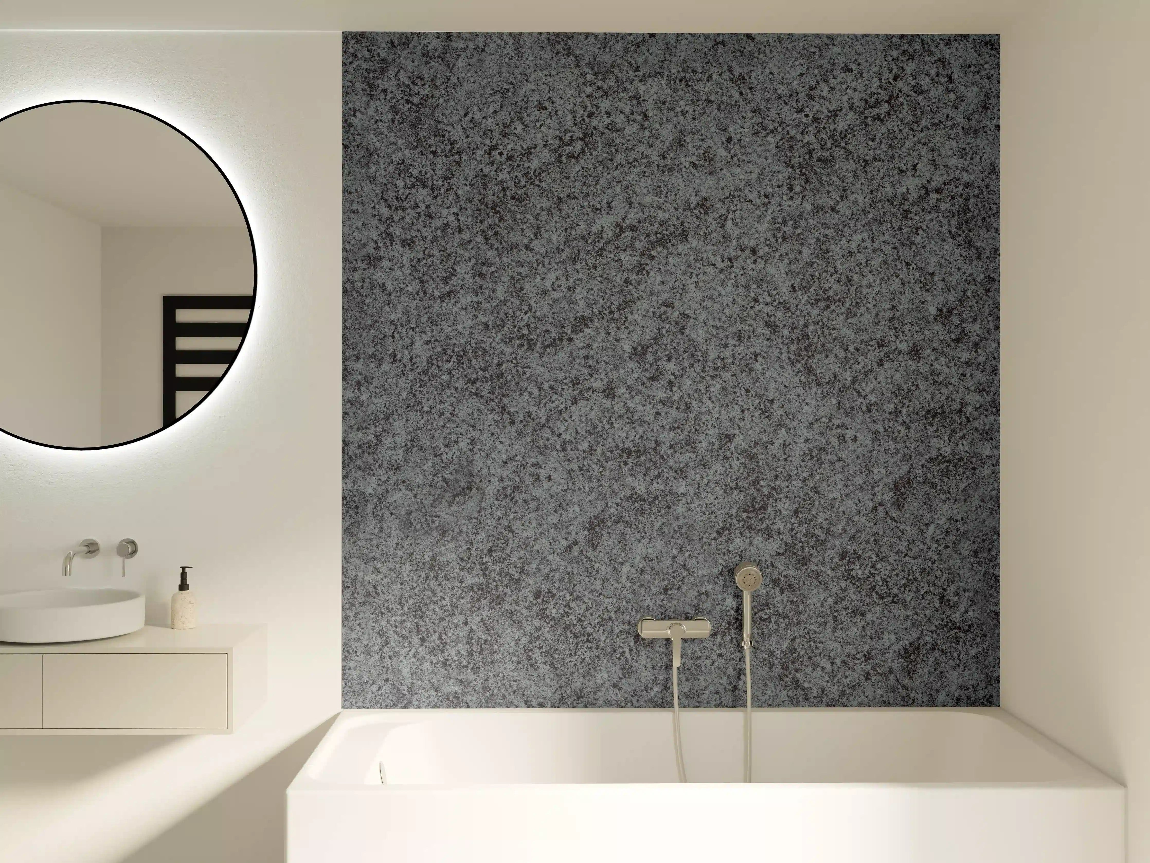 Badewannen-Rückwand - Granit Marmor Textur