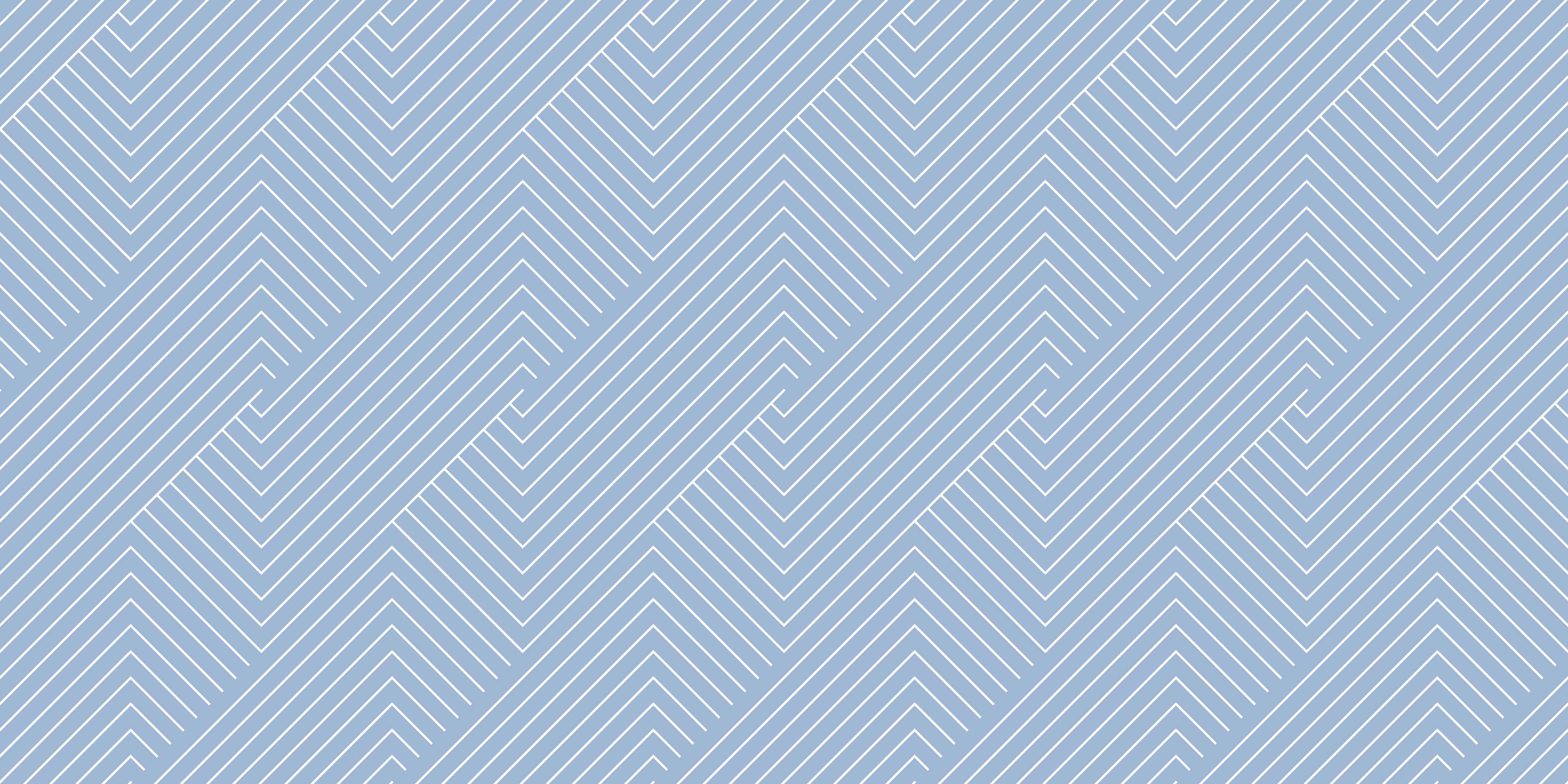 Badewannen-Rückwand-Helle, geometrische Muster in Blau und Weiß