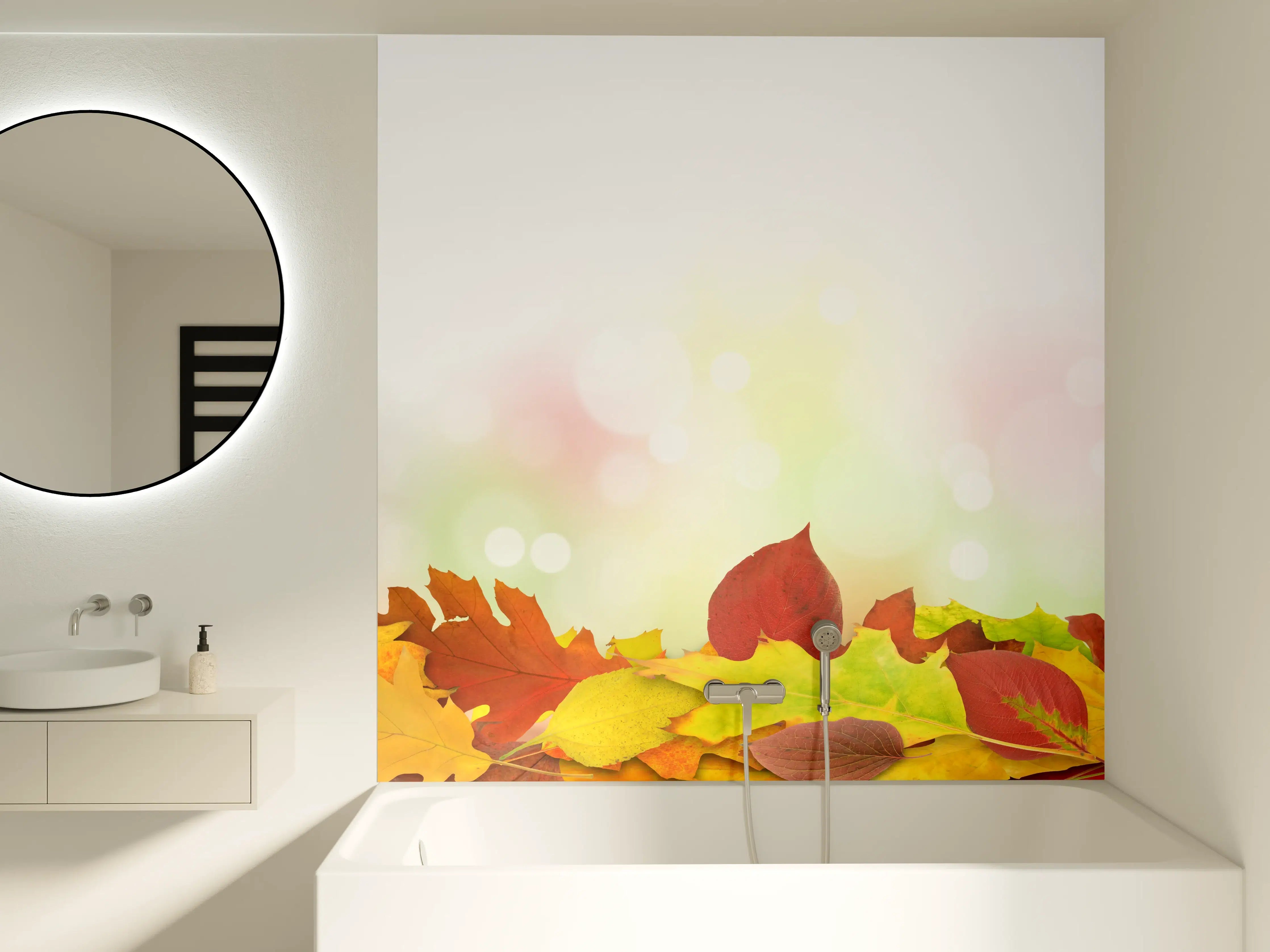Badewannen-Rückwand - Herbst Fantasie
