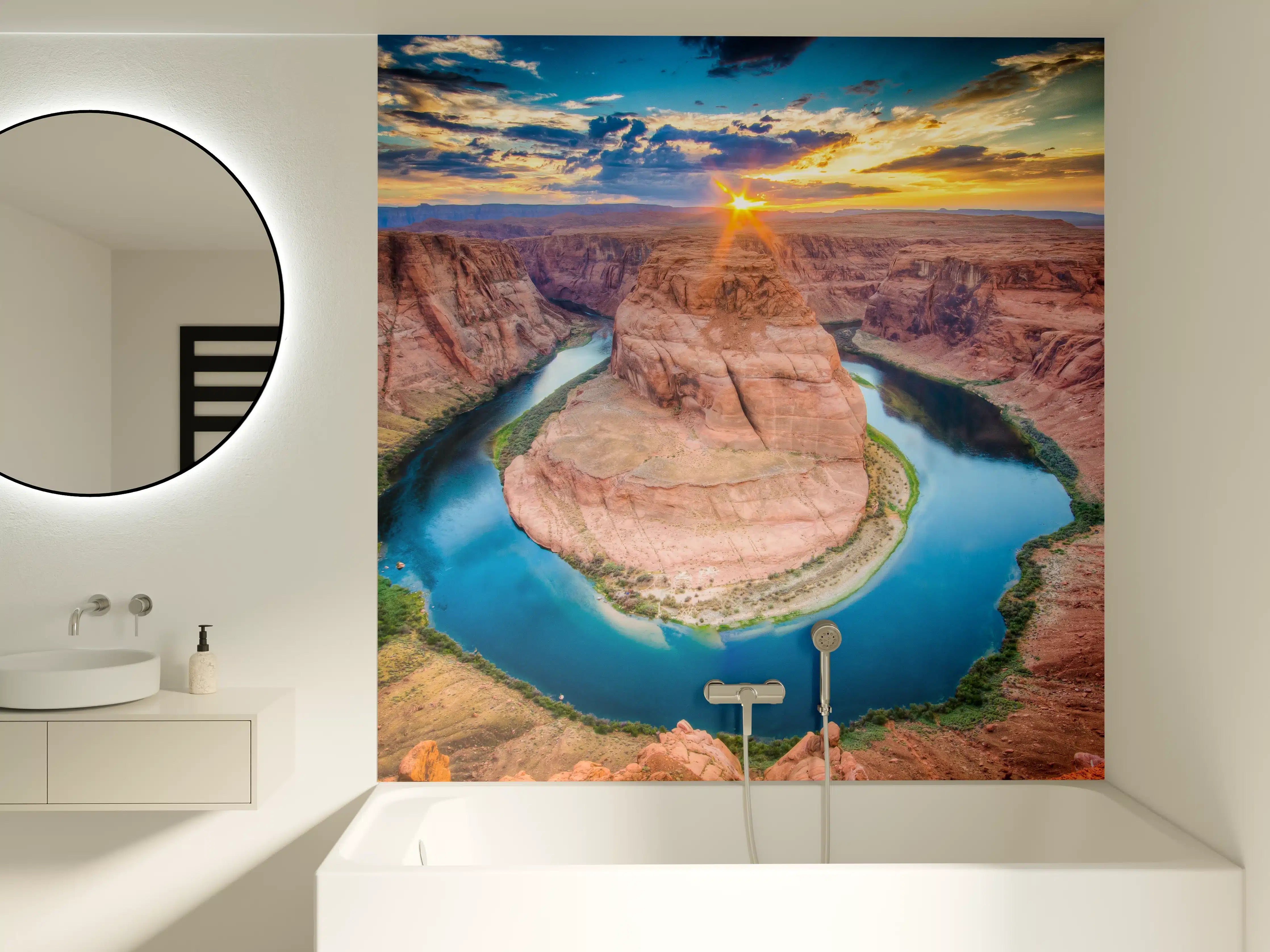 Badewannen-Rückwand - Horseshoe Bend - Arizona