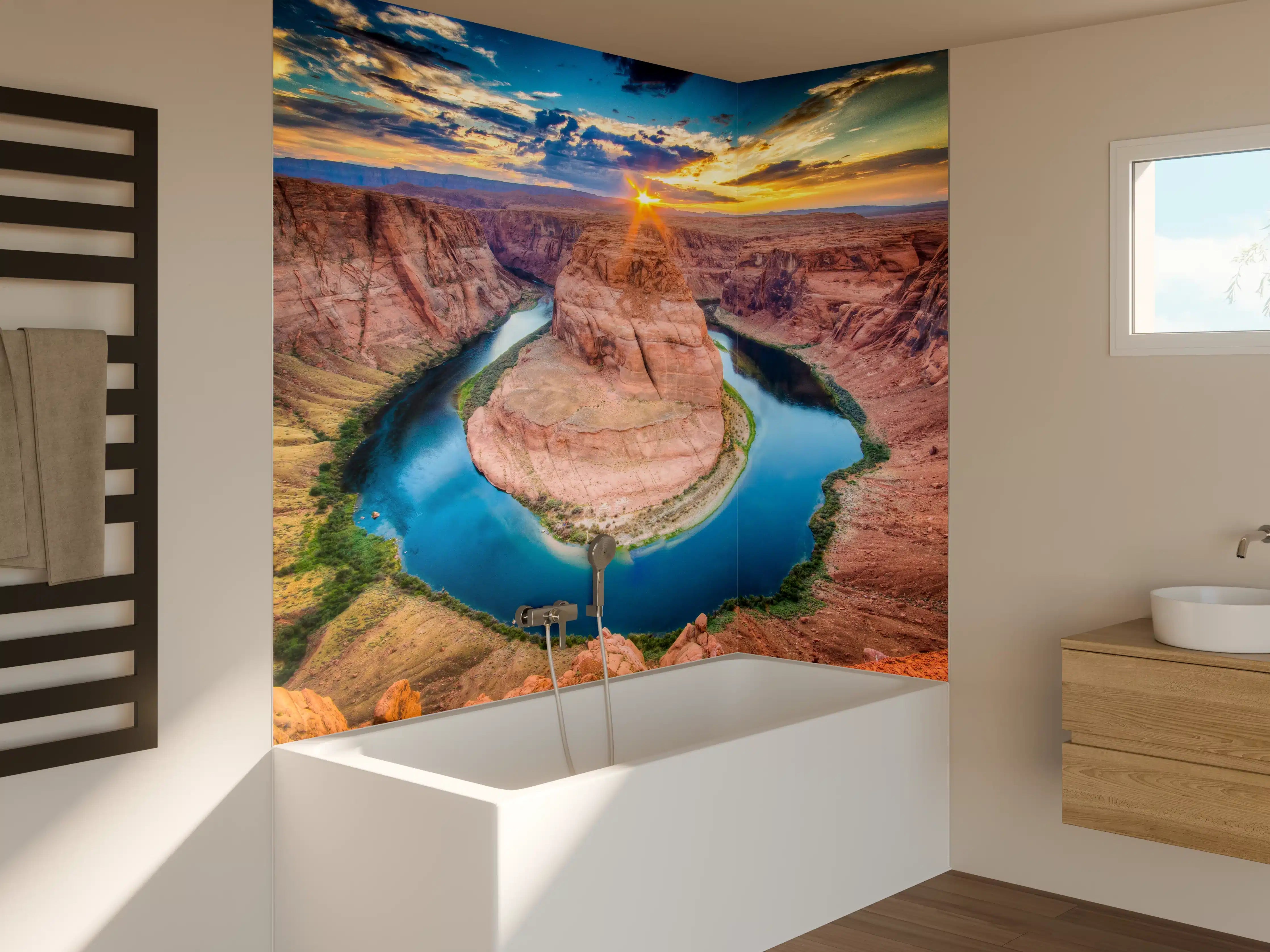 Badewannen-Rückwand - Horseshoe Bend - Arizona