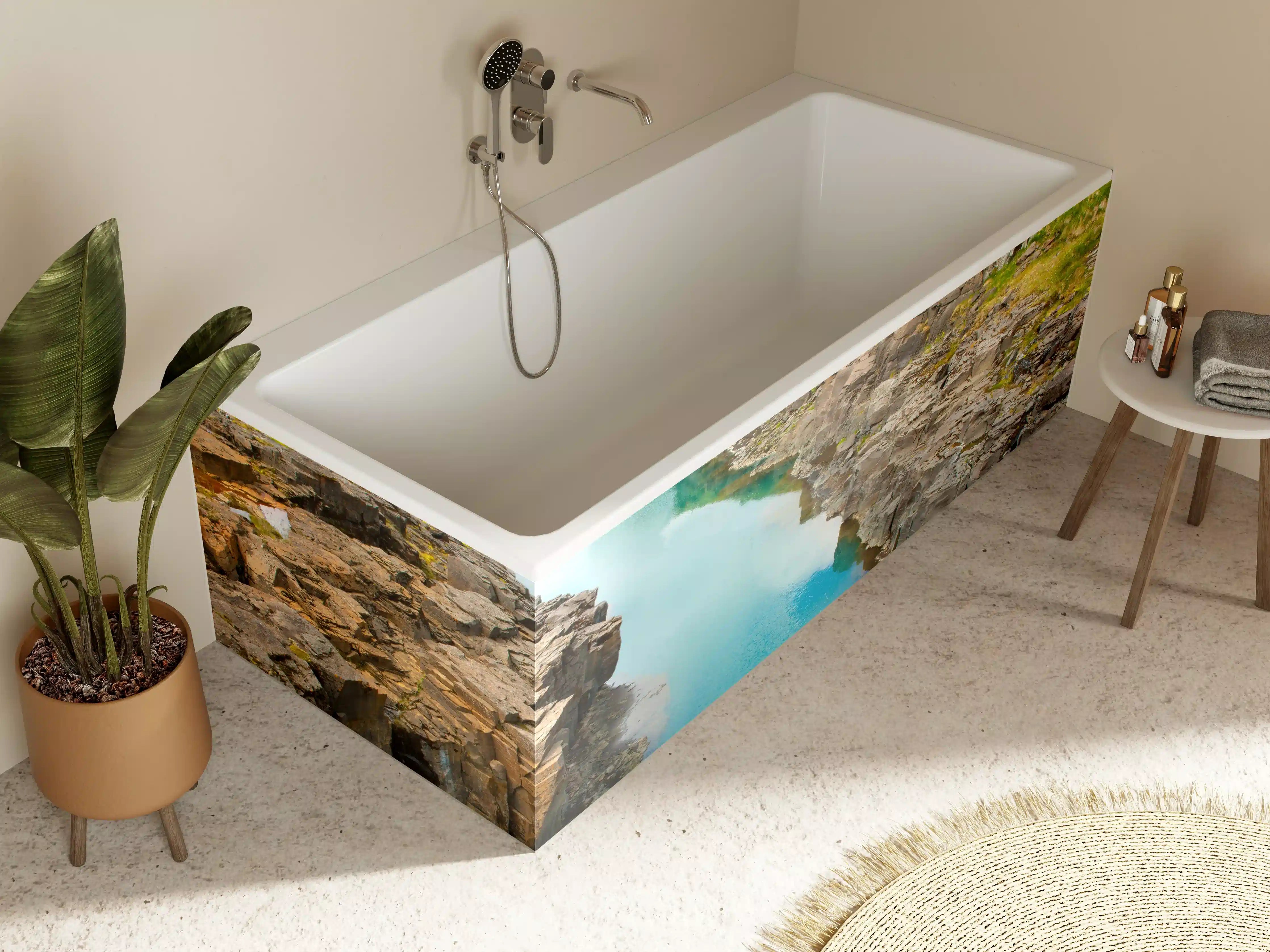 Badewannen-Rückwand - Icelandic River Canyon