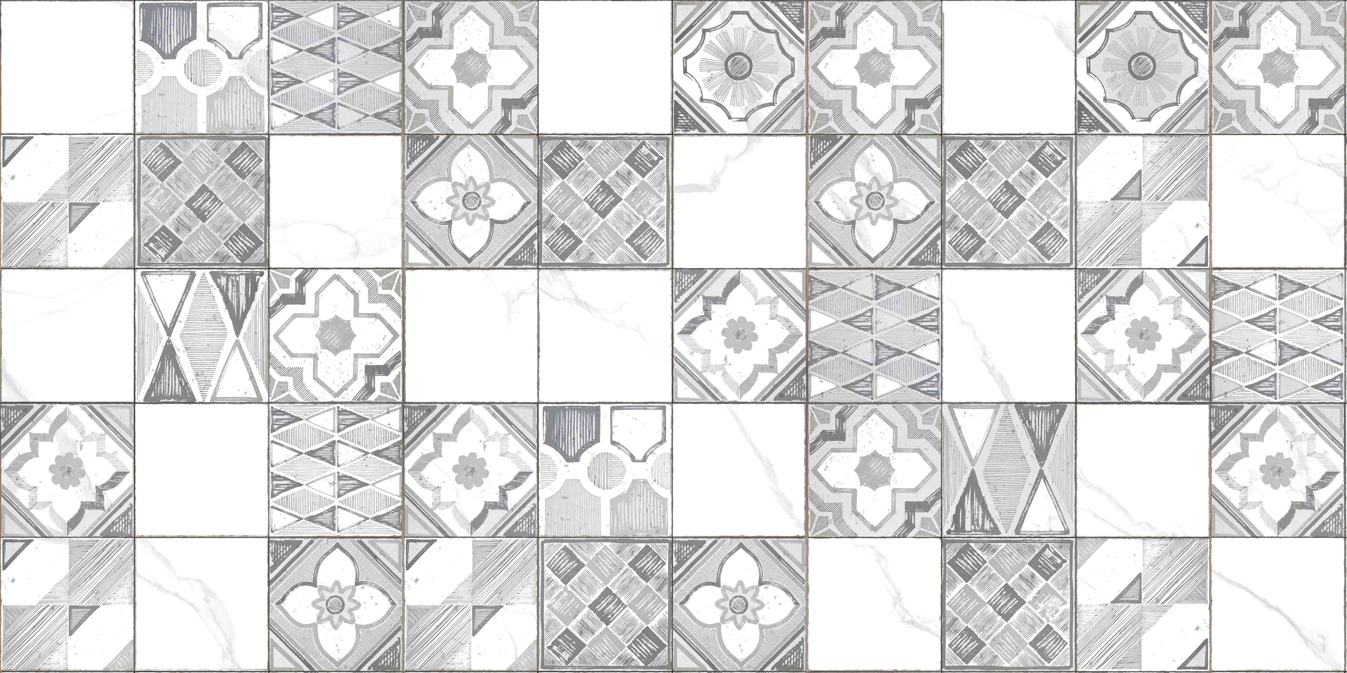 Badewannen-Rückwand-Nahtloses monochromes Muster