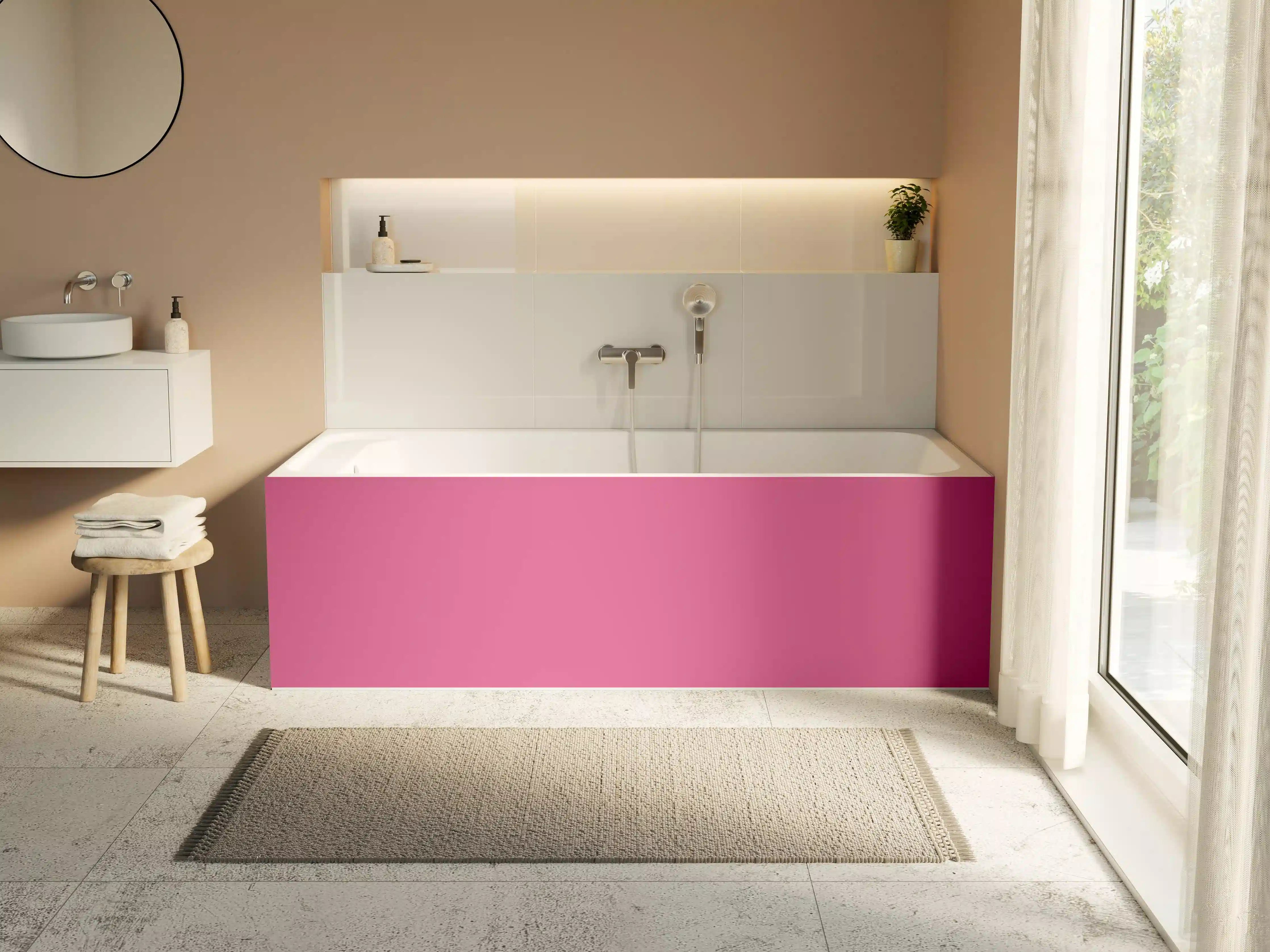 Badewannen-Rückwand - RAL 4003 (Violett