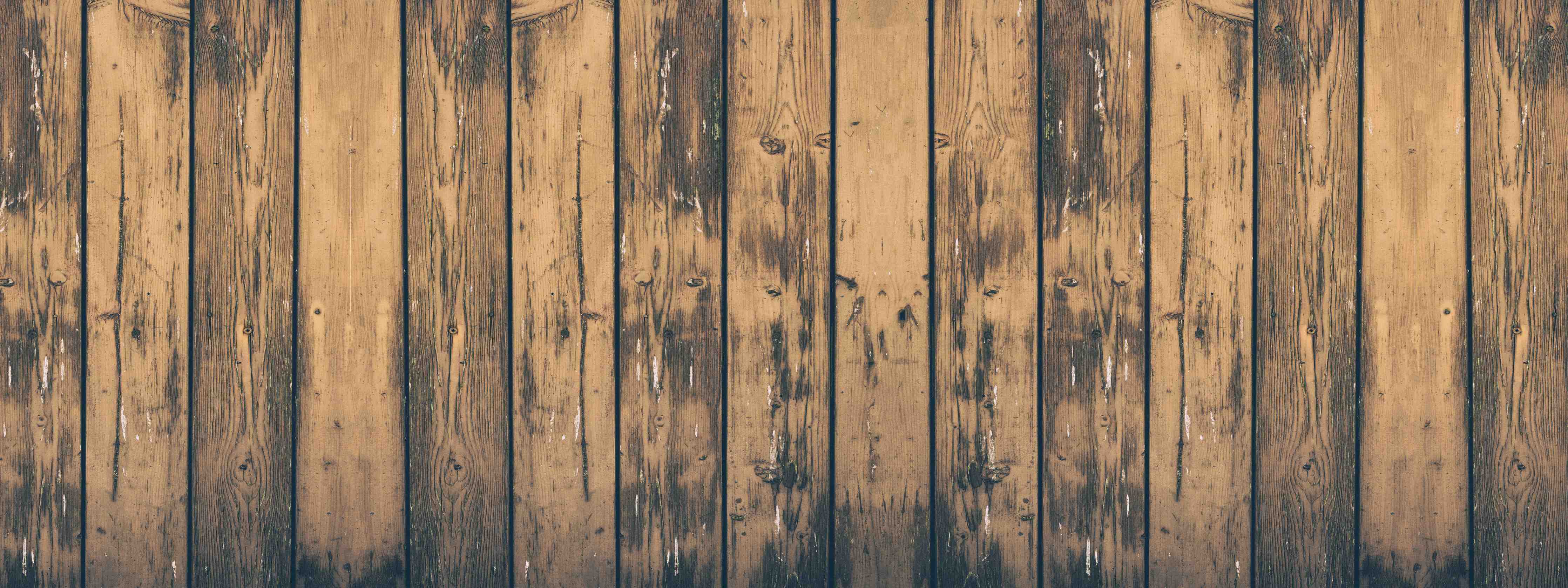 Badewannen-Rückwand-Rustikales Holz - Vintage