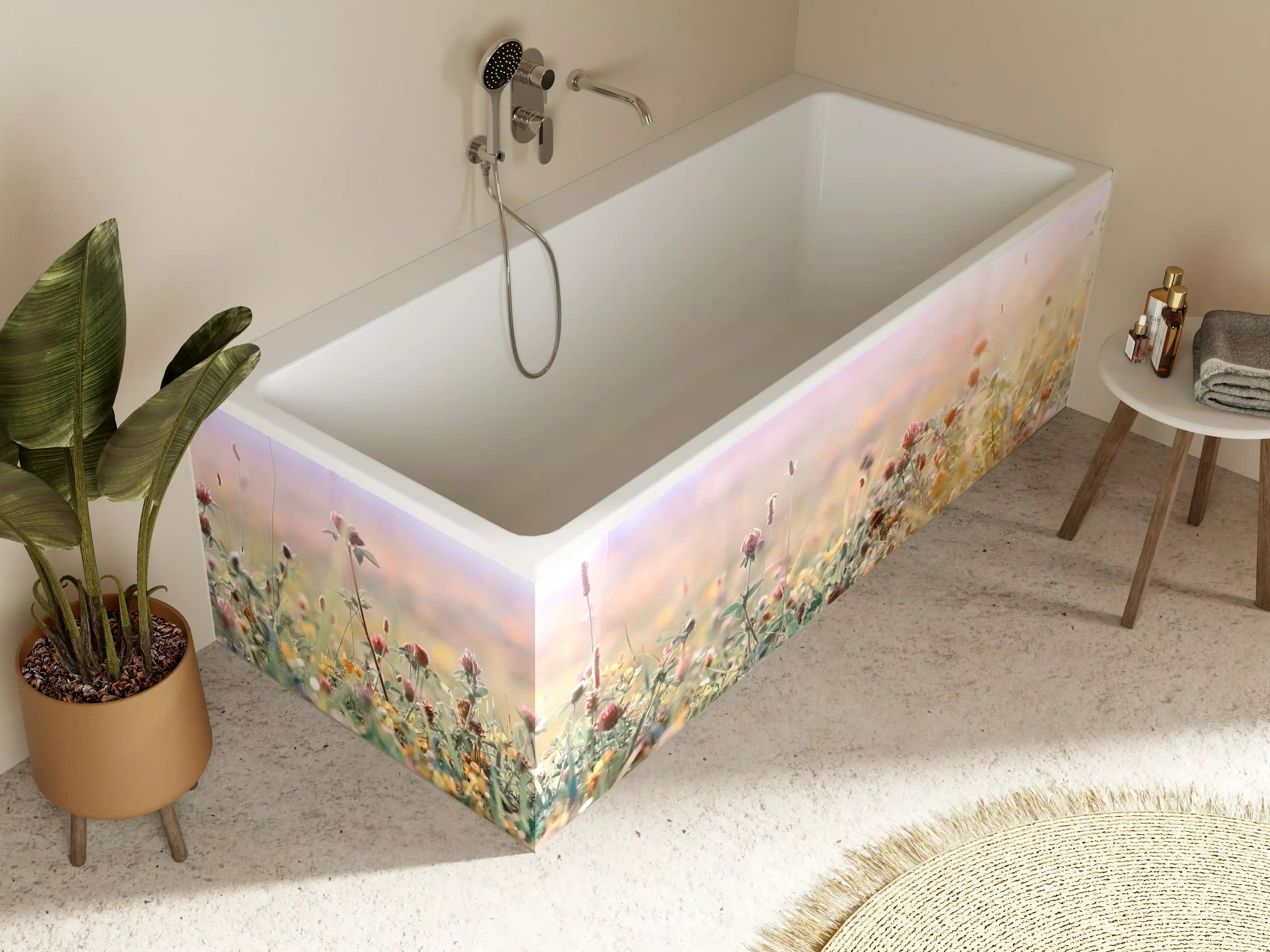 Badewannen-Rückwand - Schöne Wiese