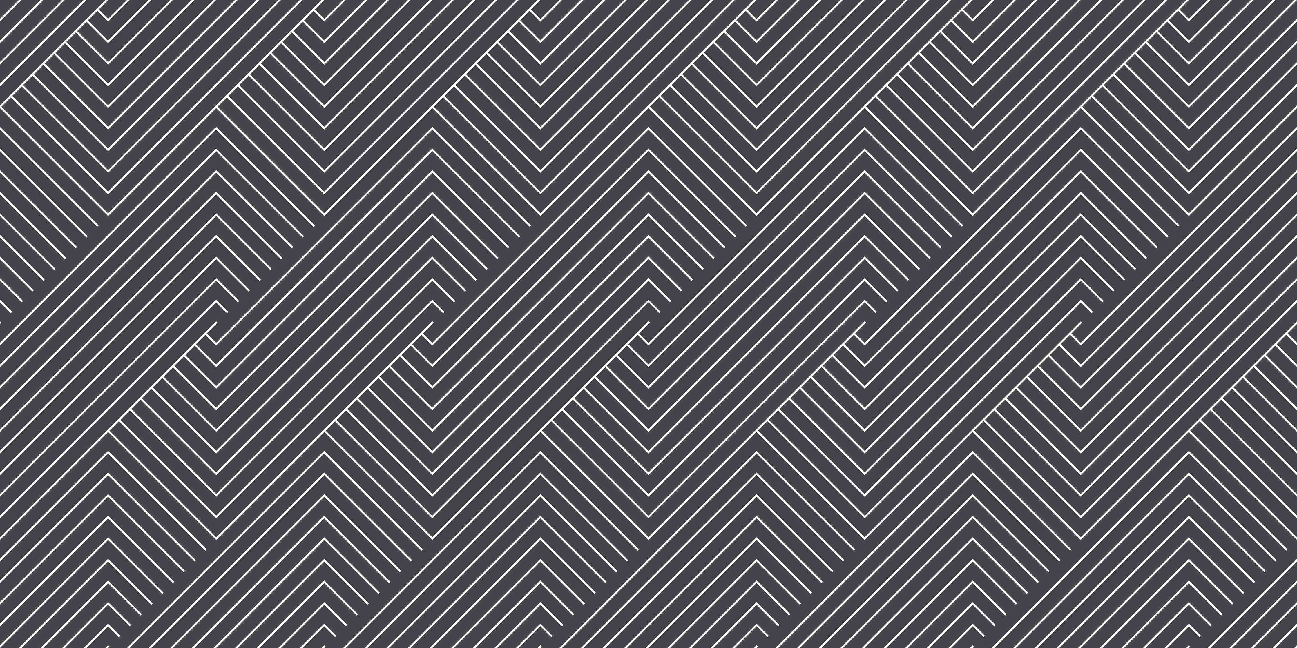 Badewannen-Rückwand-Schwarz-Graue Geometrie in Weiß