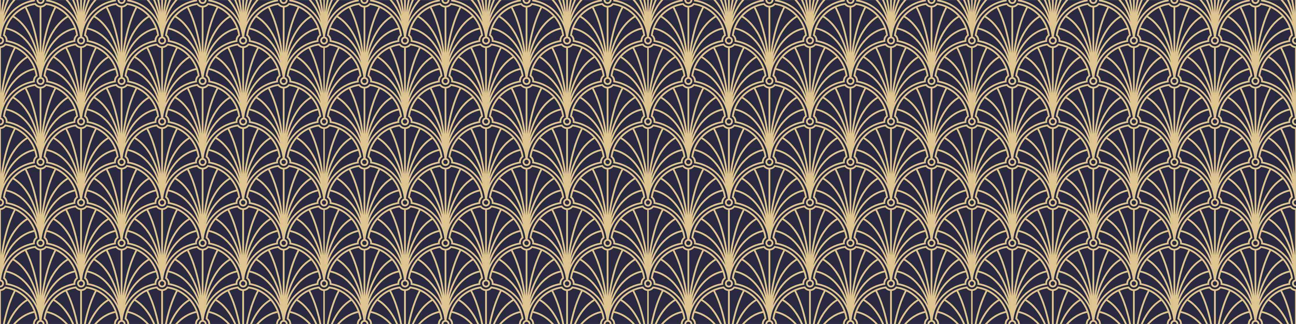 Badewannen-Rückwand-Stilvolles Art-Deko-Muster