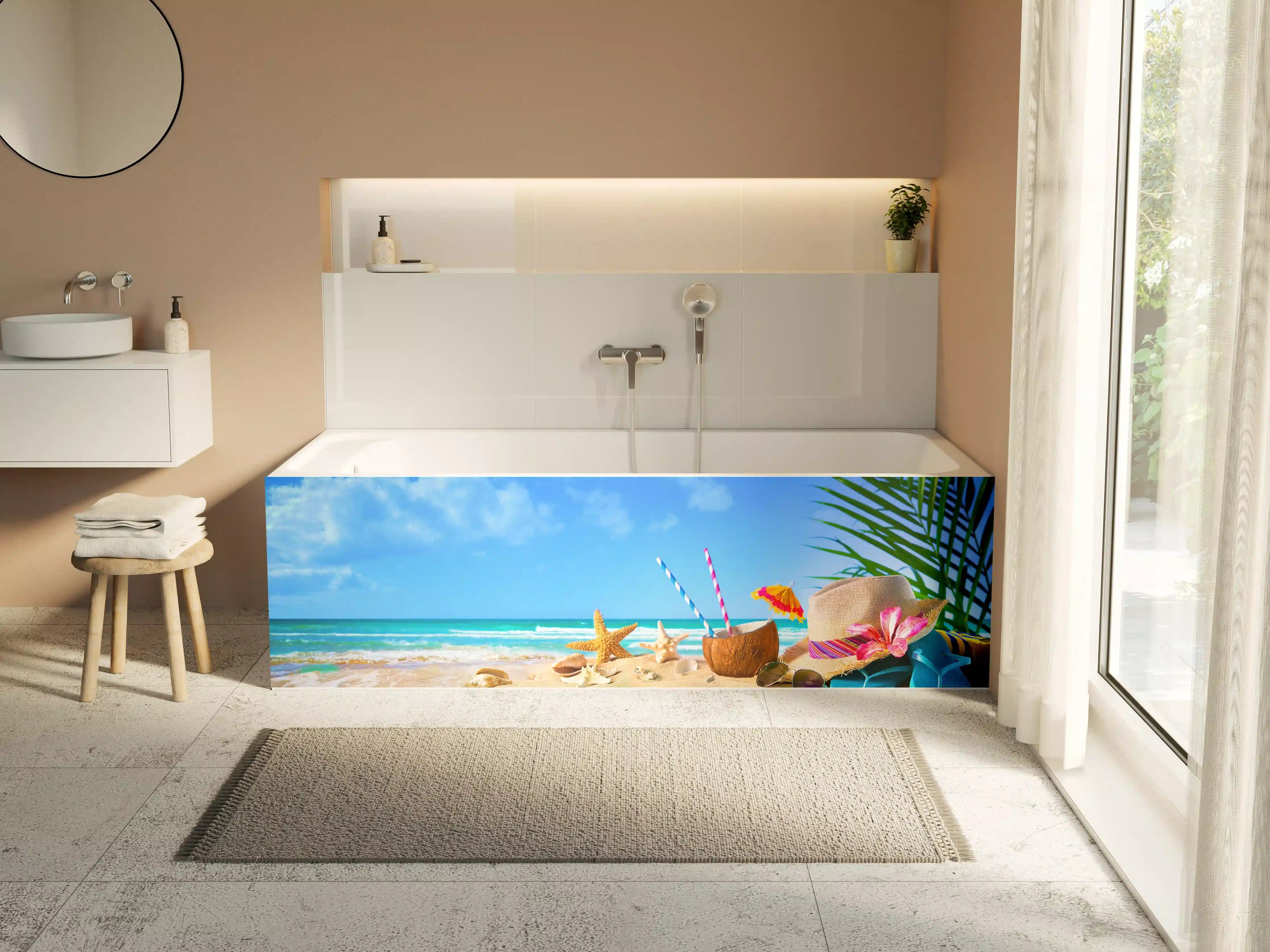 Badewannen-Rückwand - Strandaccesoires