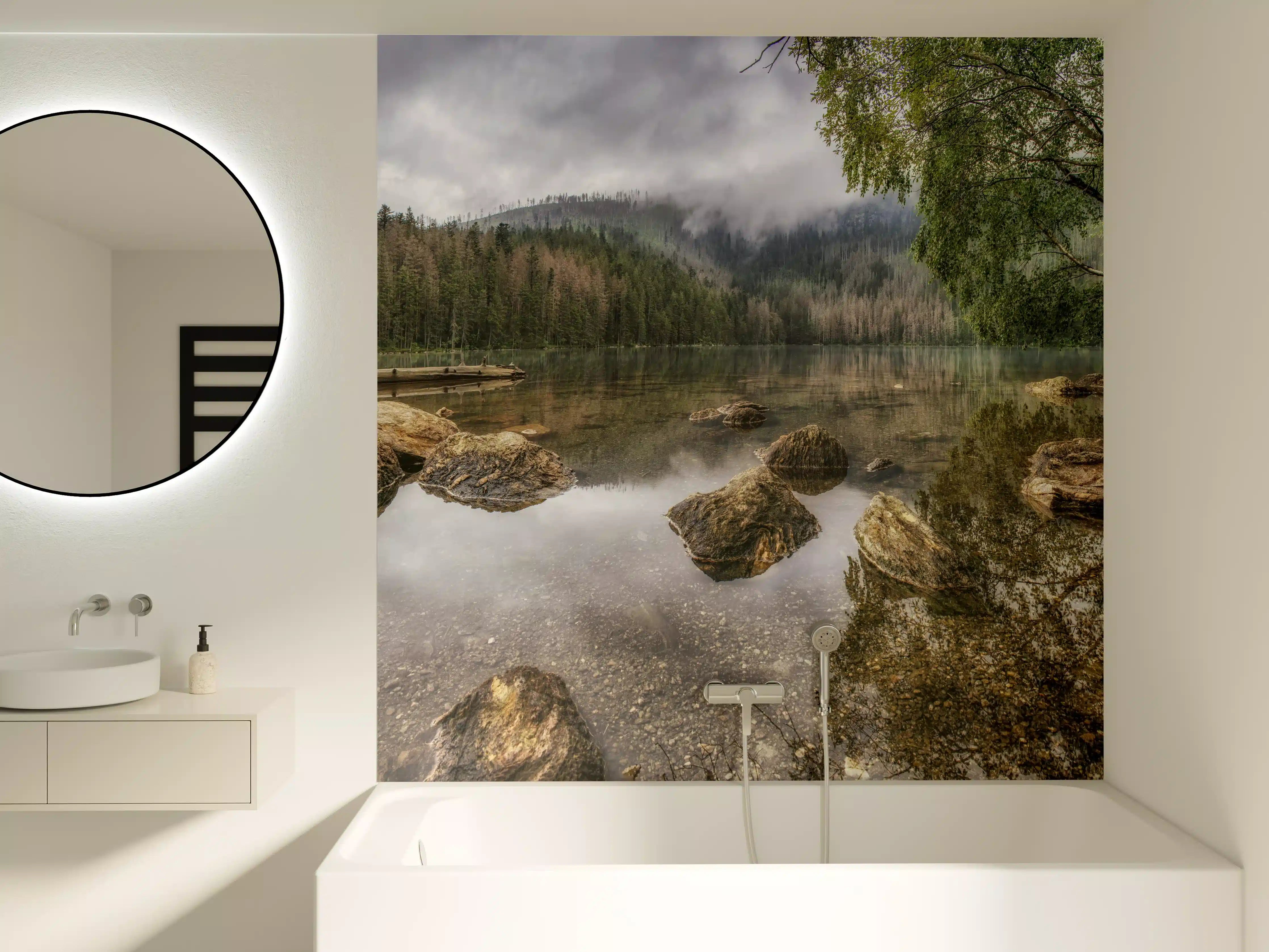 Badewannen-Rückwand - Sumava - Schwarzer See - Tschechische Republik