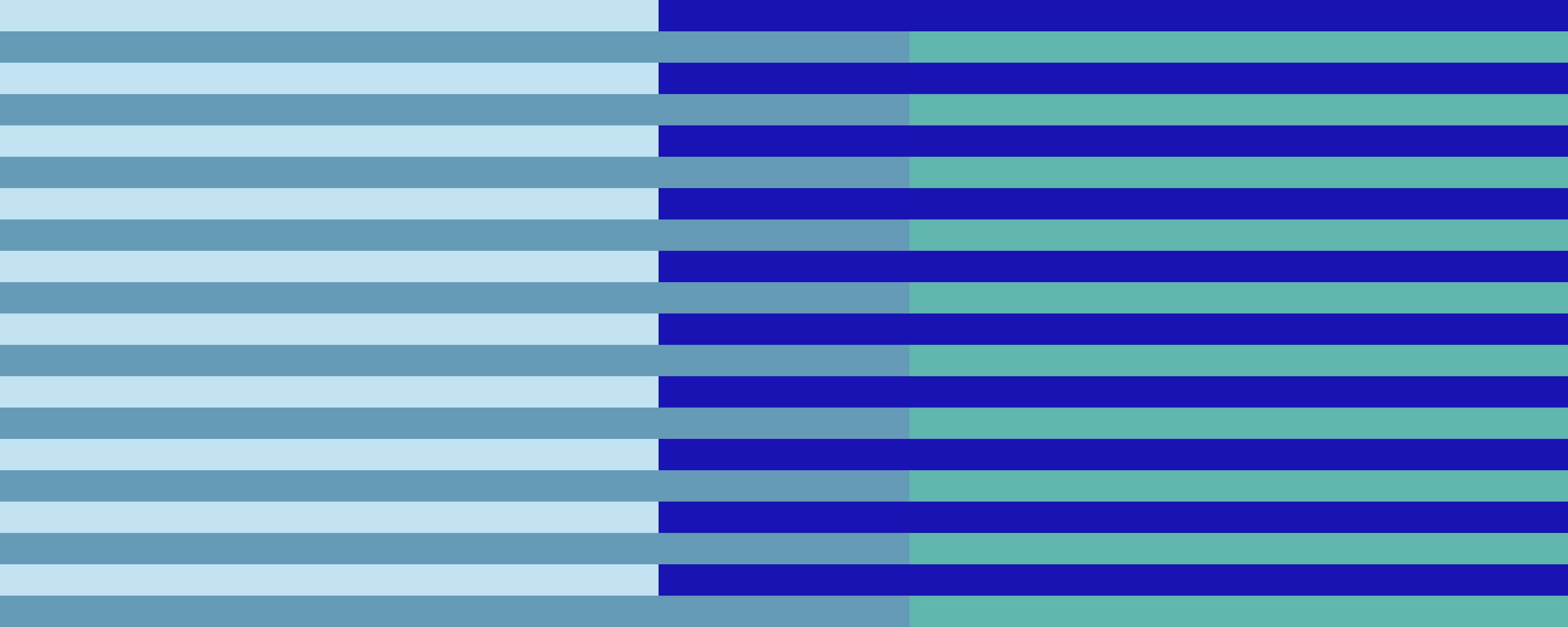 Badewannen-Rückwand-The Blues - Multy Stripes - Ocean