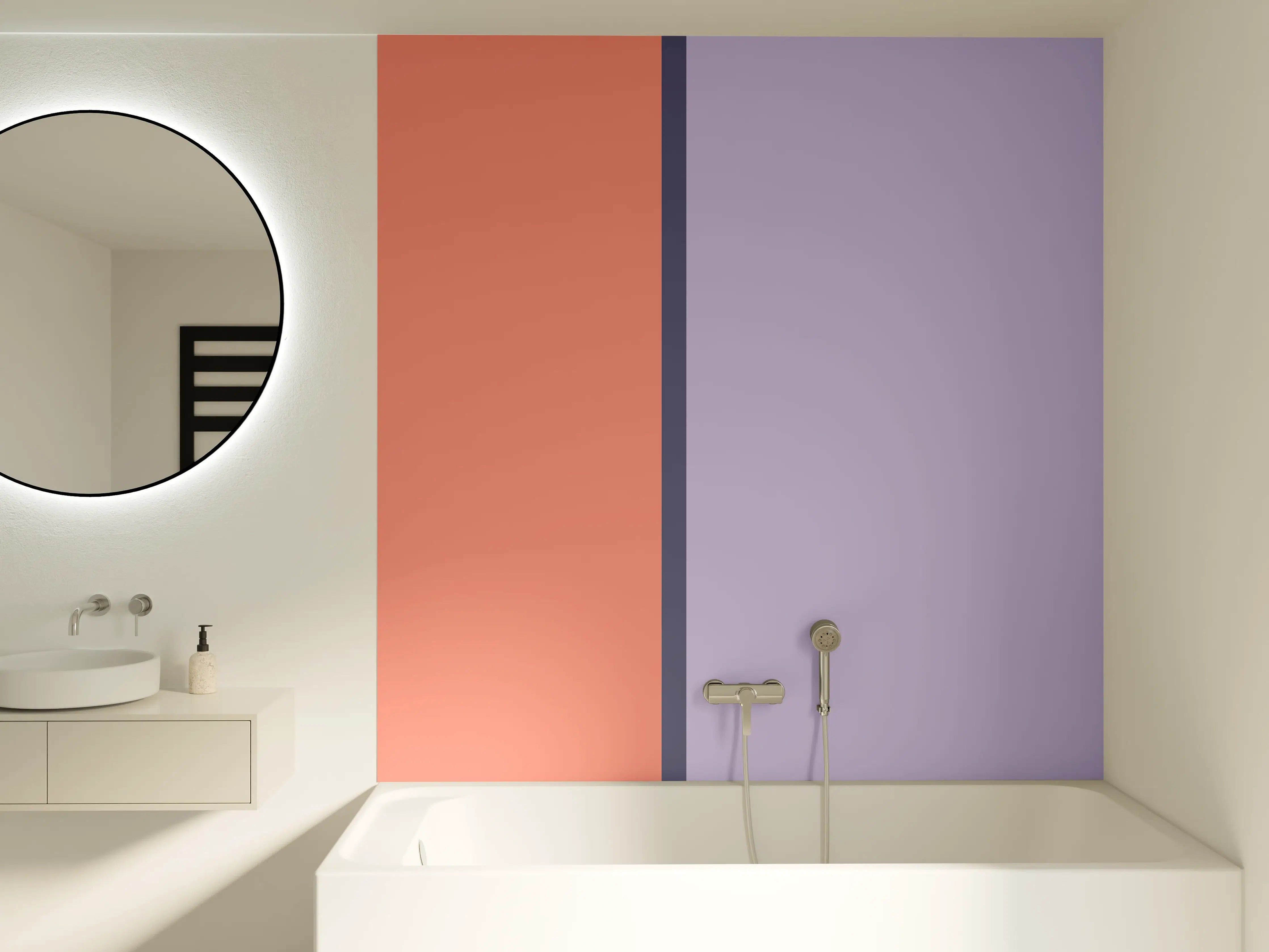 Badewannen-Rückwand - The Vintages - Easy Vertikal - Penelope