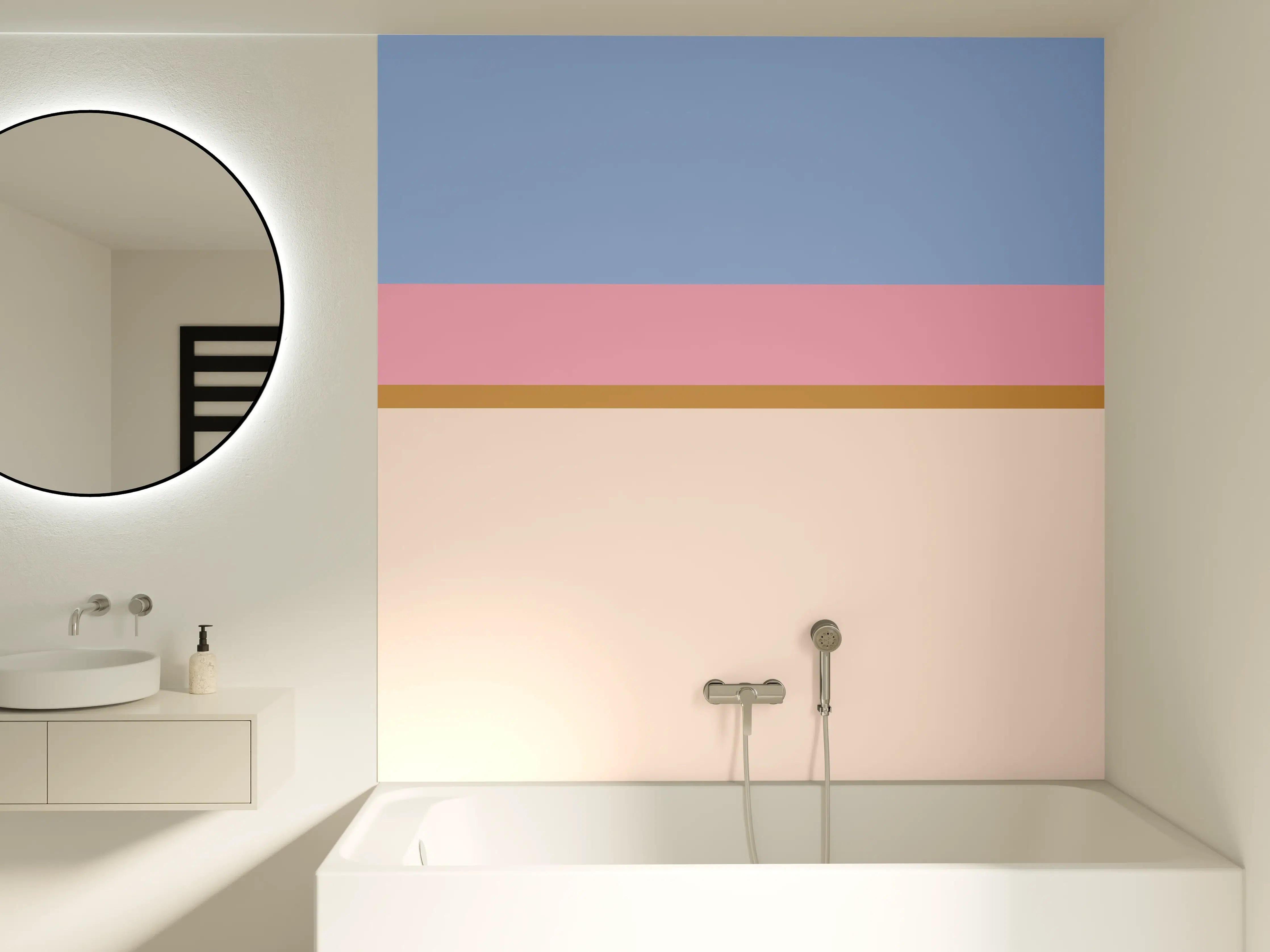 Badewannen-Rückwand - The Vintages - Horizontal - Eloise
