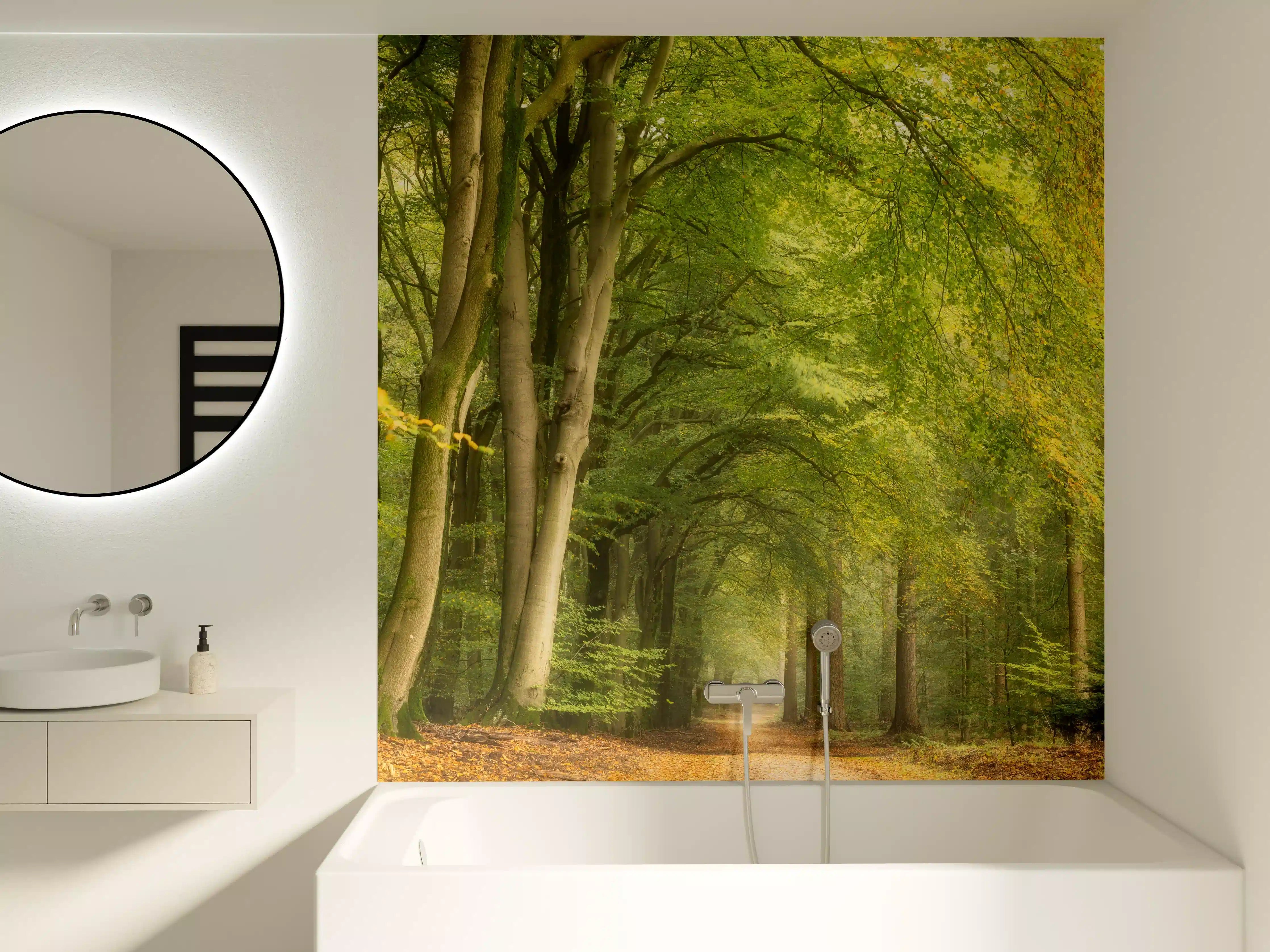 Badewannen-Rückwand - Tunnel Vision