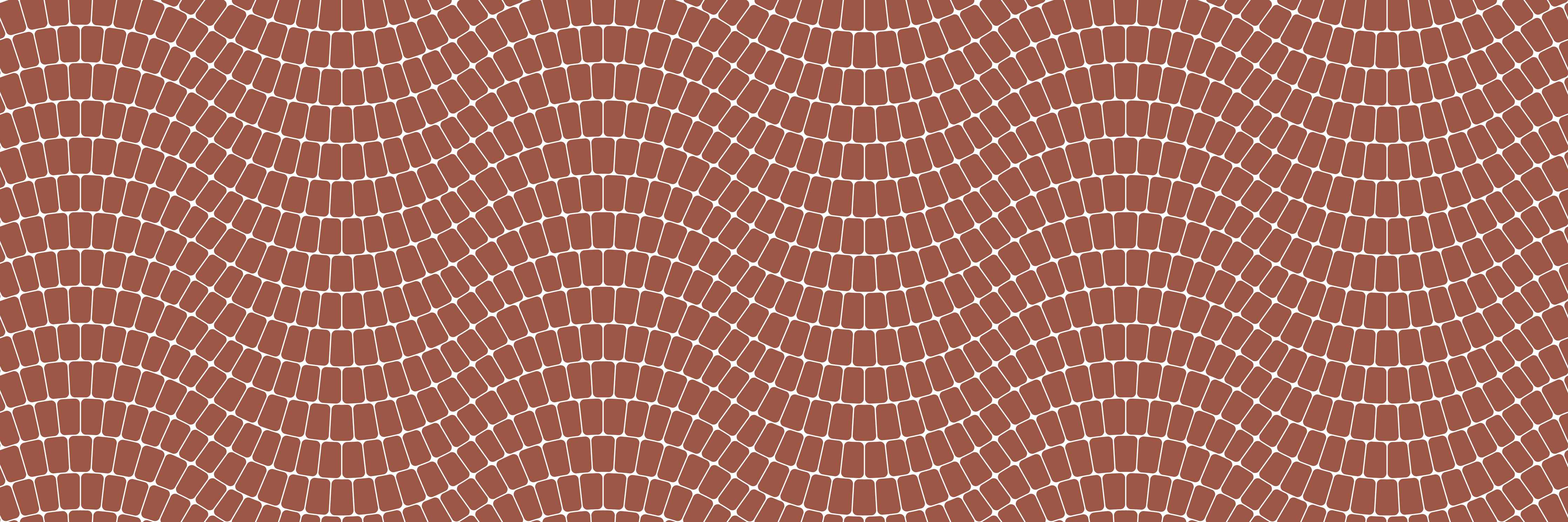 Badewannen-Rückwand-Warmes Terrakotta-Muster mit geometrischer Struktur