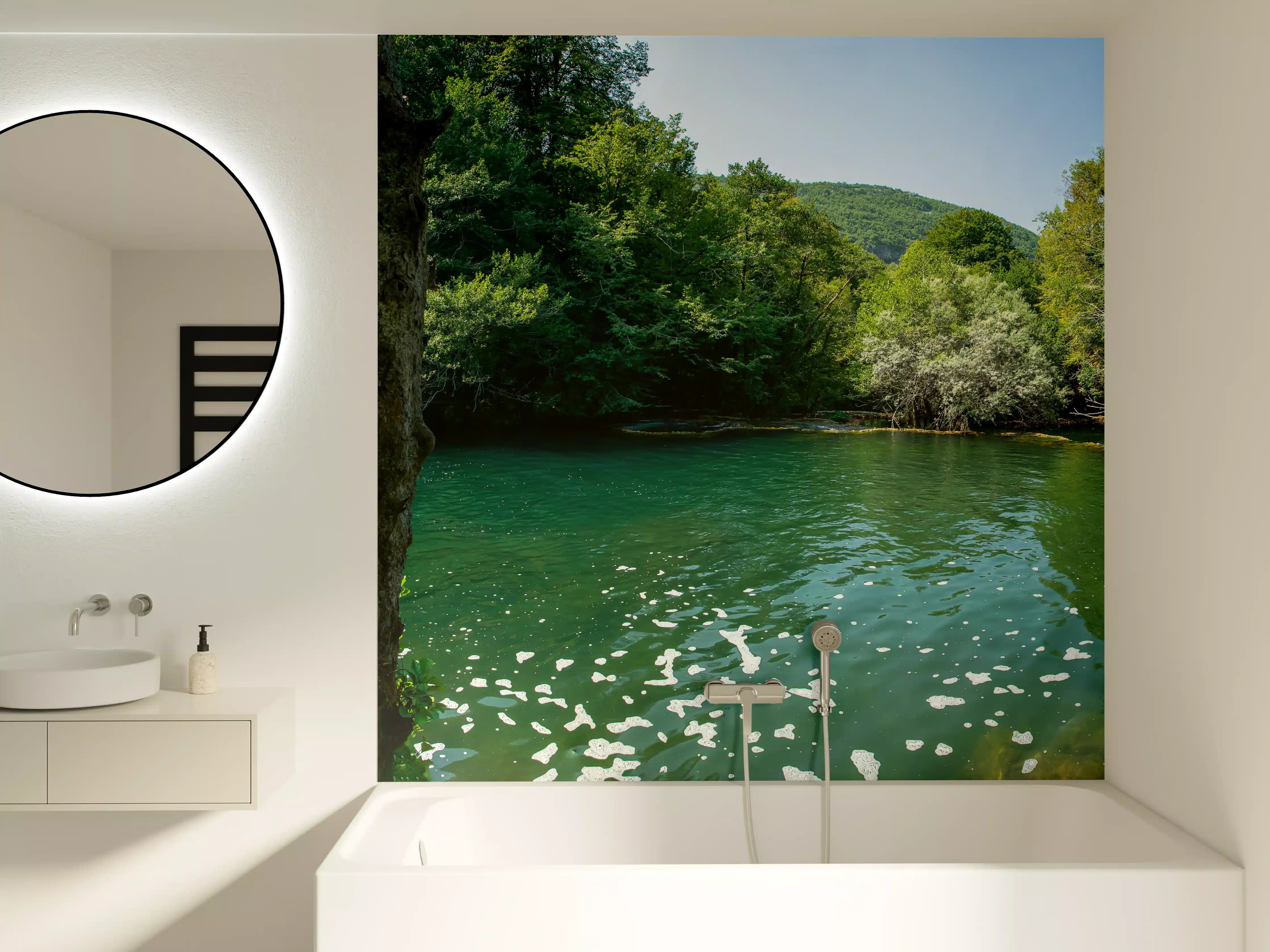 Badewannen-Rückwand - Wasserfall von Martin Brod - Bosnien