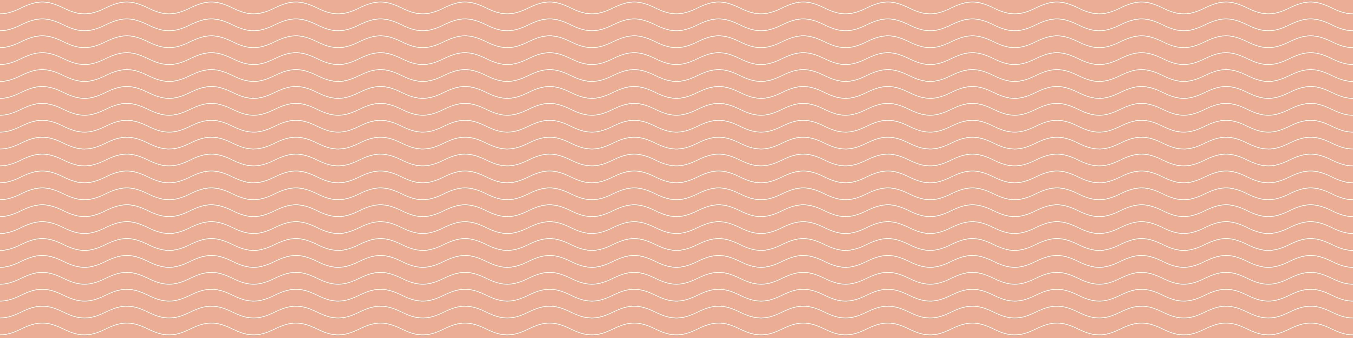 Badewannen-Rückwand-Wellenmuster in sanften Pastelltönen