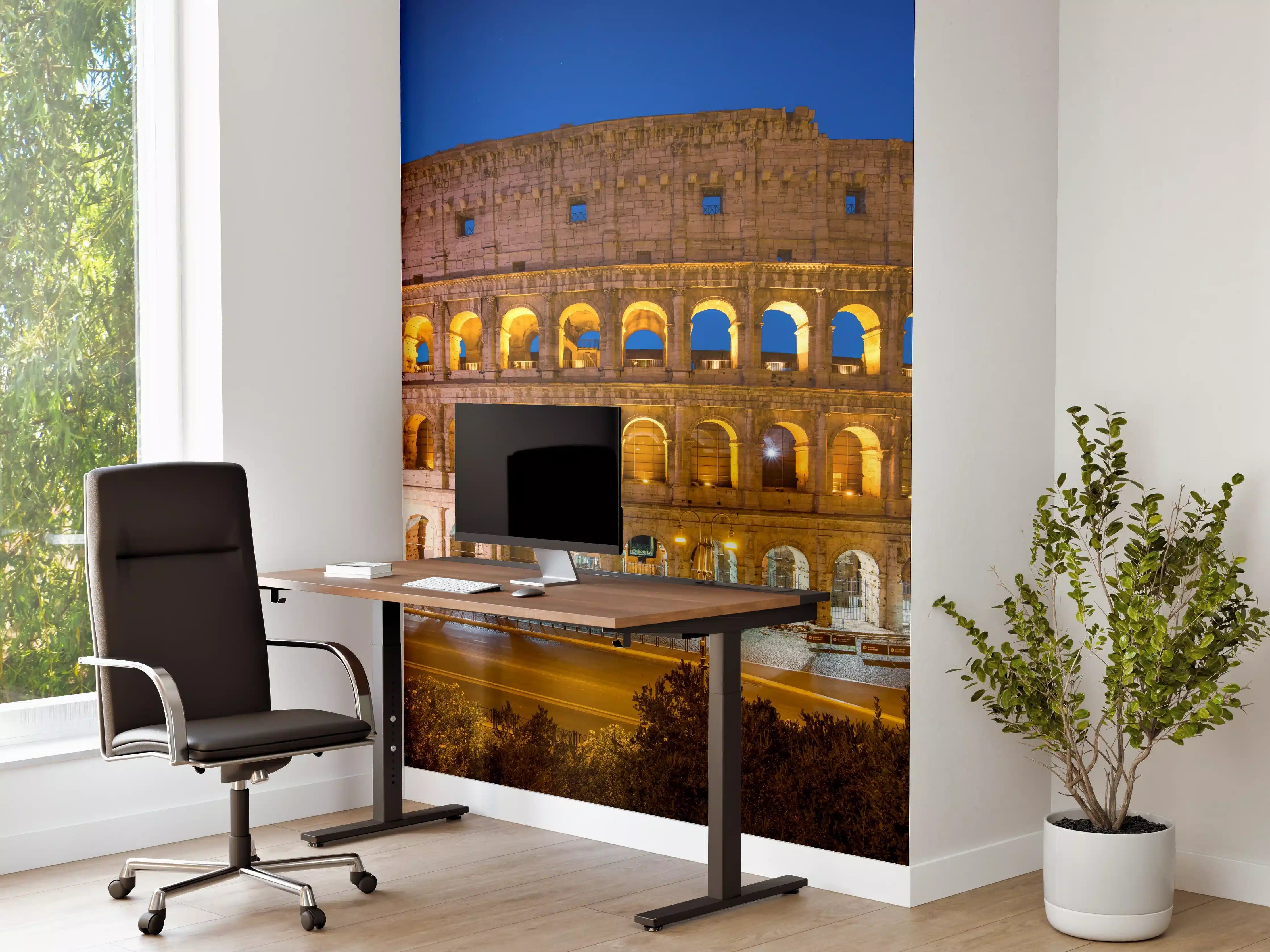 Büro Wandgestaltung -  Kolosseum in Rom - Italien