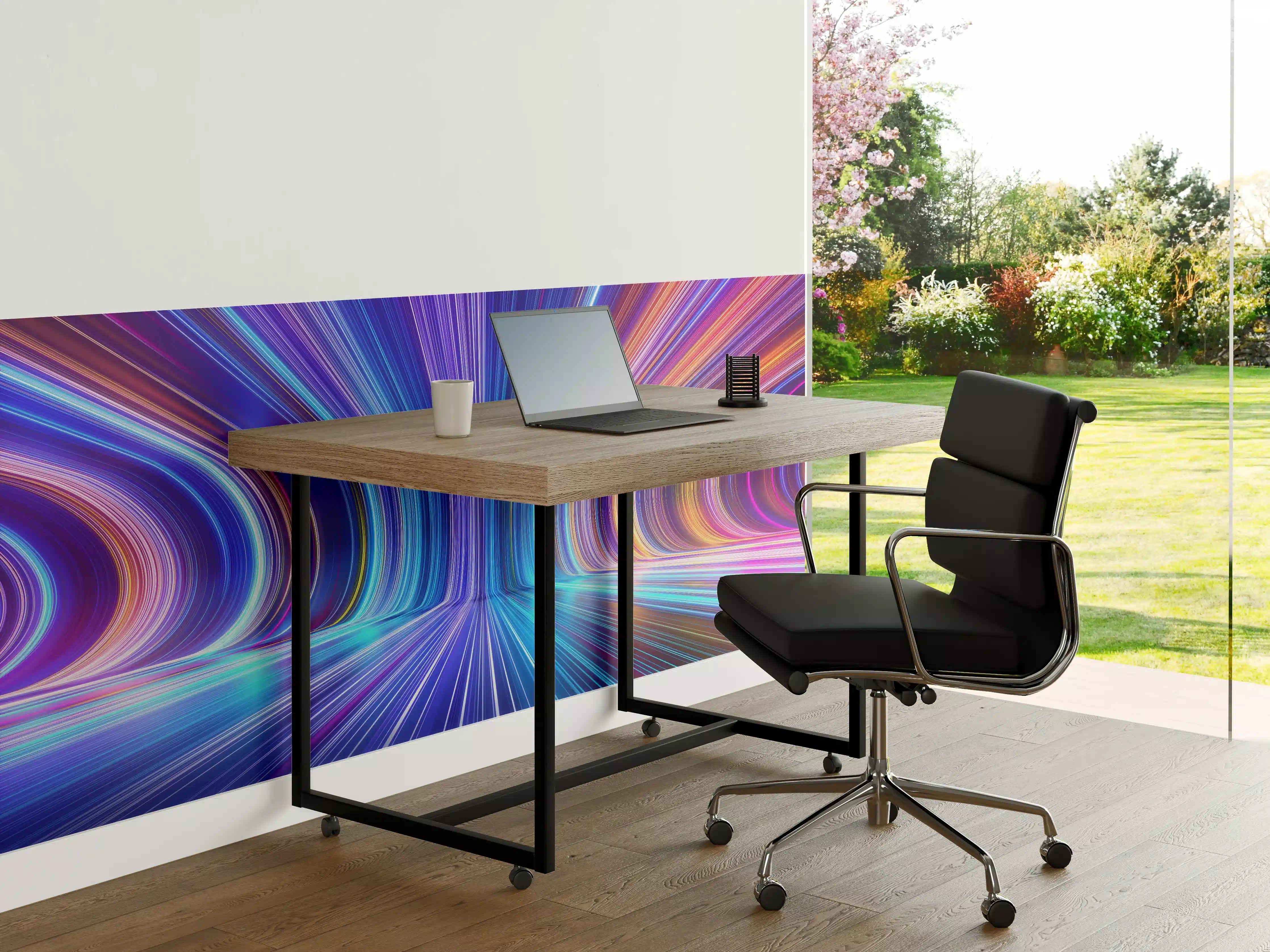 Büro Wandgestaltung - 3D Rendering - Zukunft