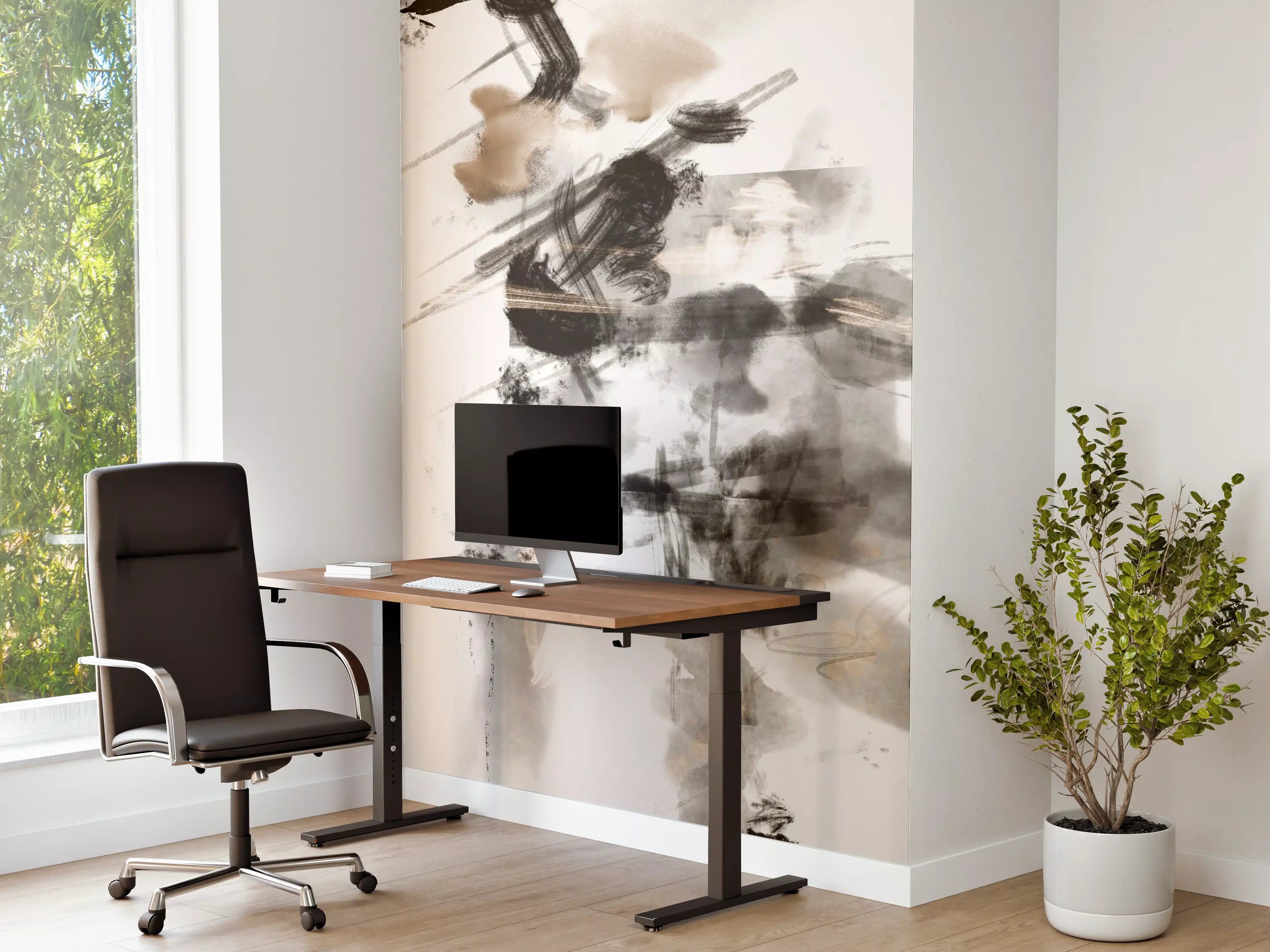 Büro Wandgestaltung - Abstrakes Gemälde - Chaos