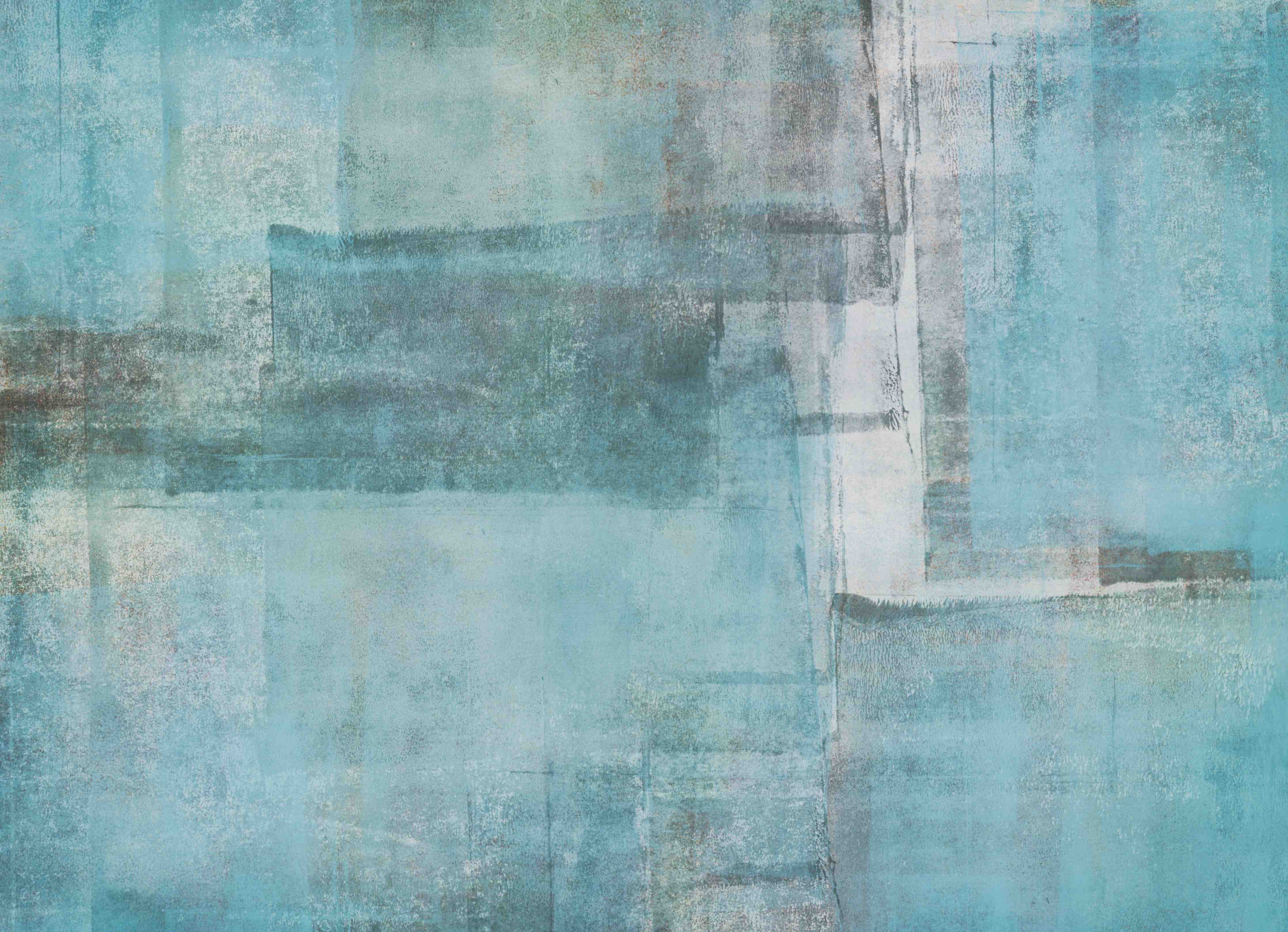 Büro Wandgestaltung-Abstrakte Grunge Textur in Blau