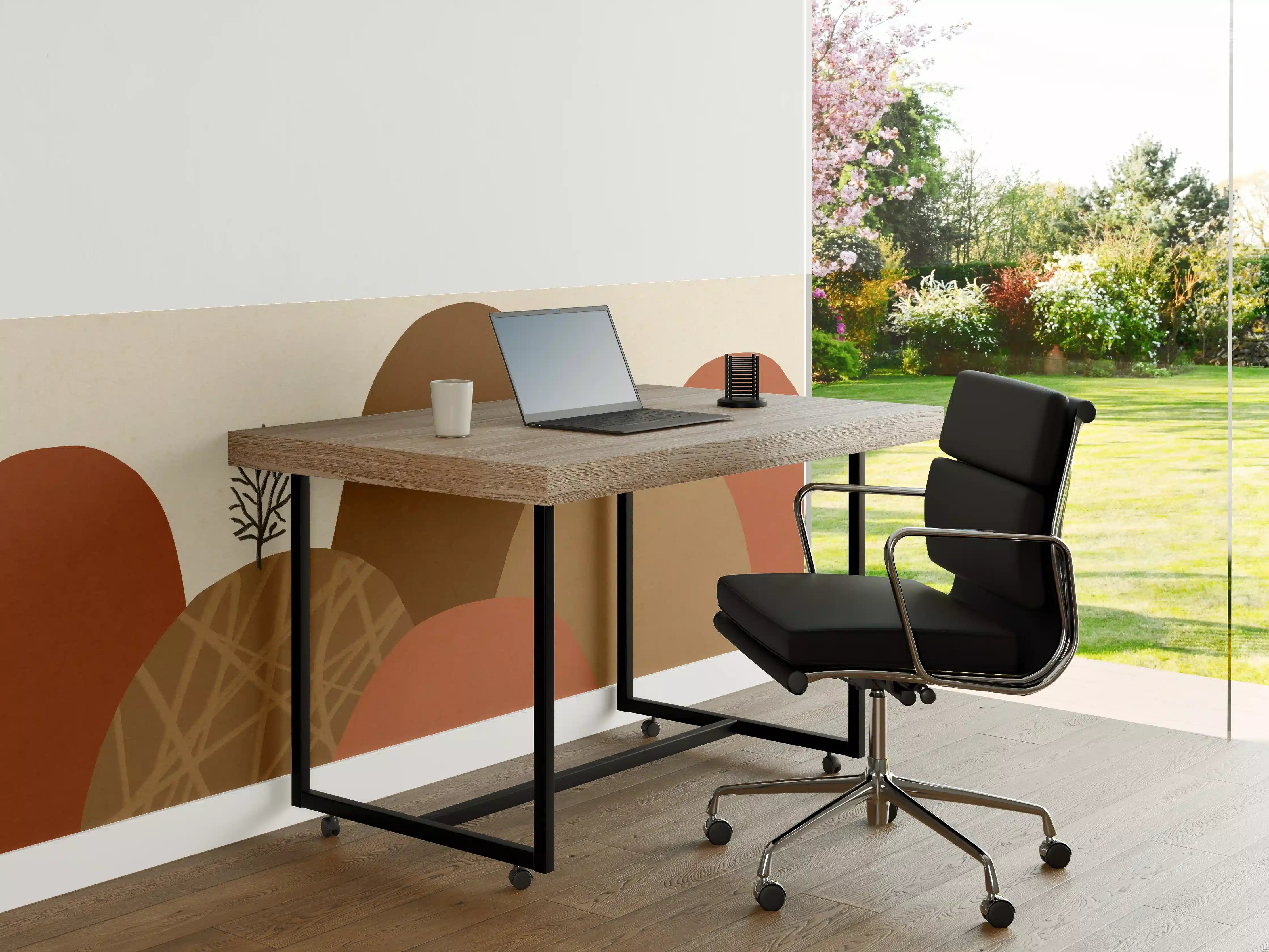 Büro Wandgestaltung - Abstrakte Herbstberglandschaft
