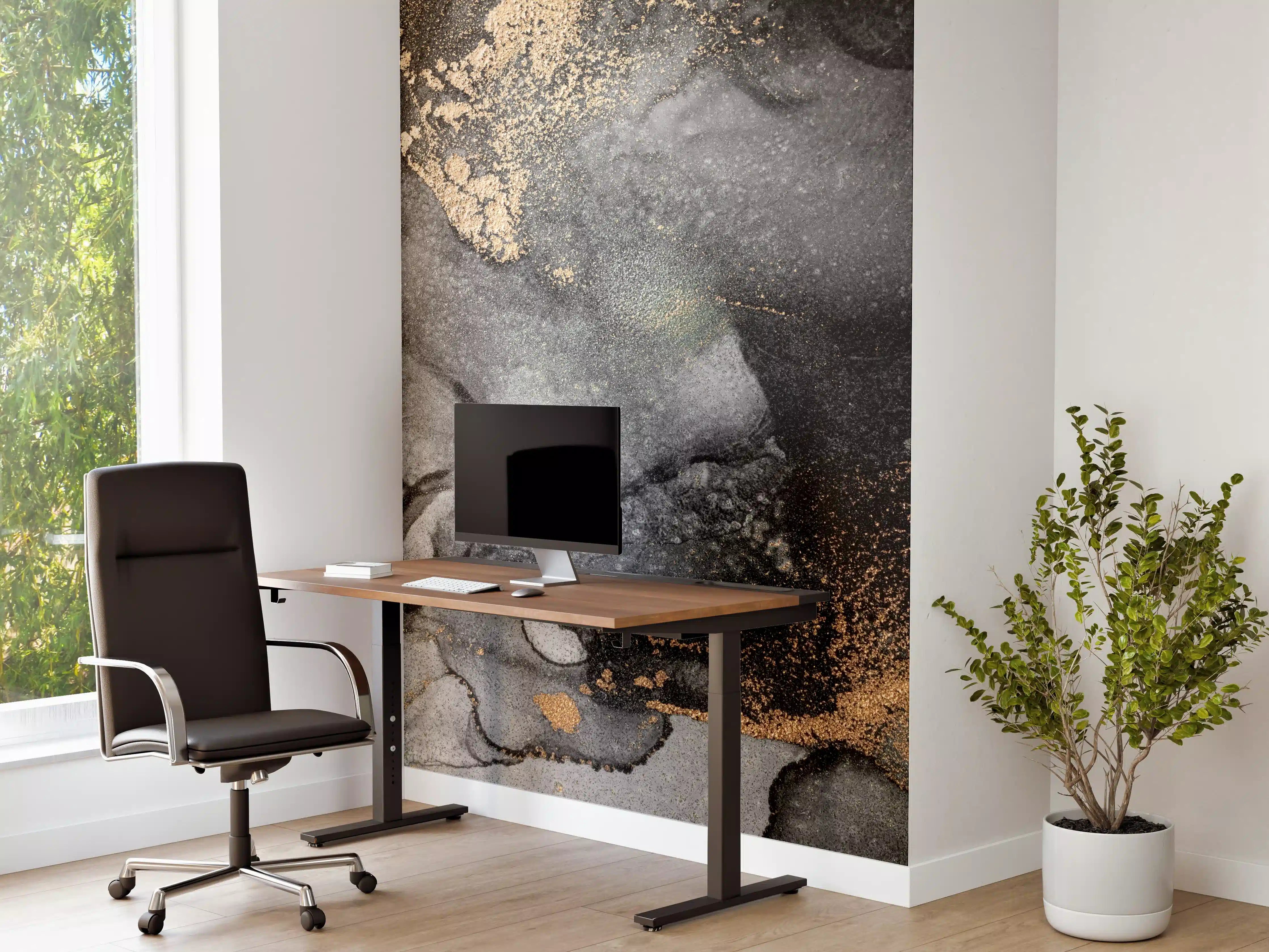 Büro Wandgestaltung - Abstrakte Kunst - Flüssigmalerei