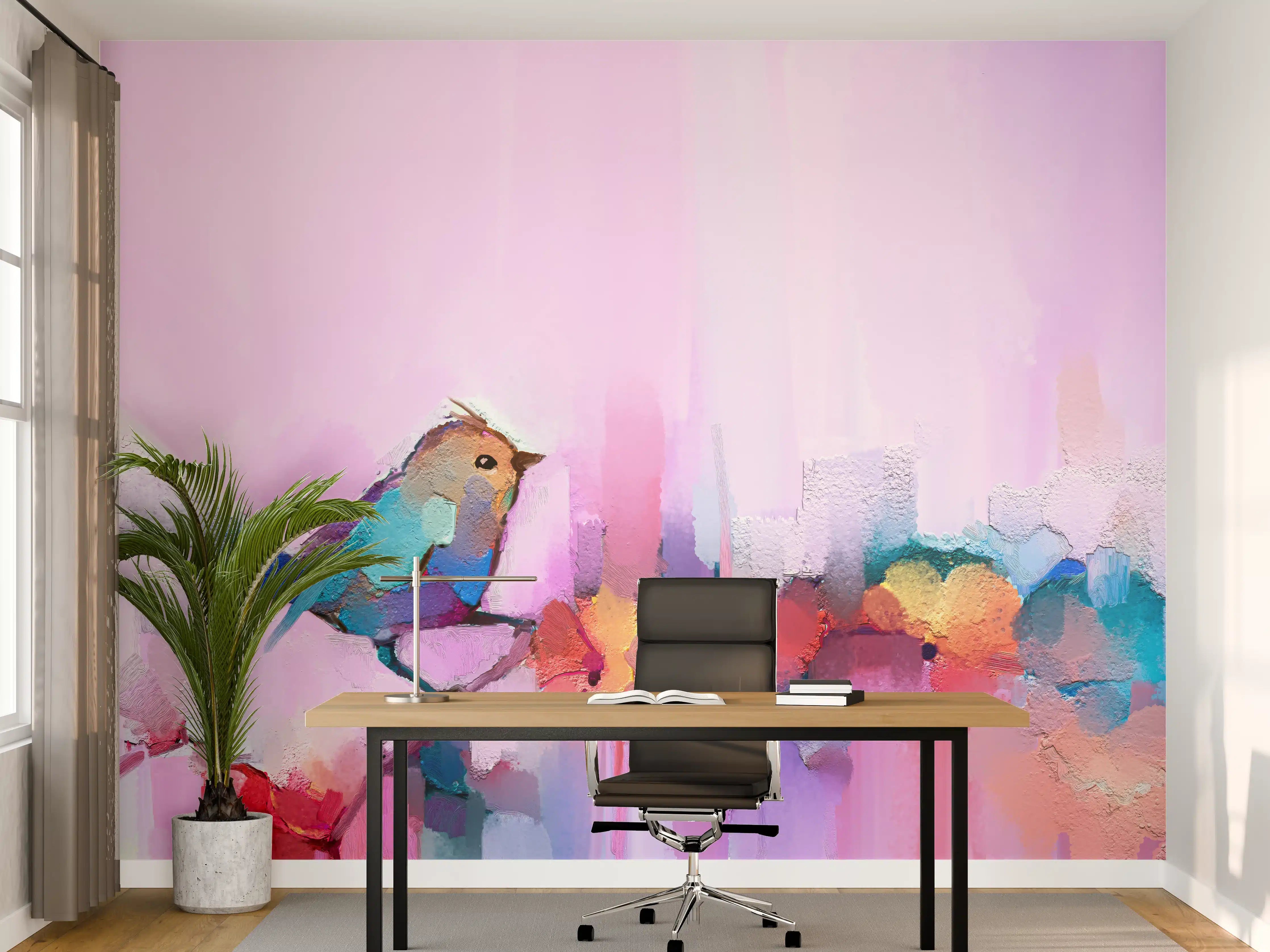 Büro Wandgestaltung - Abstrakte Öl - Malerei
