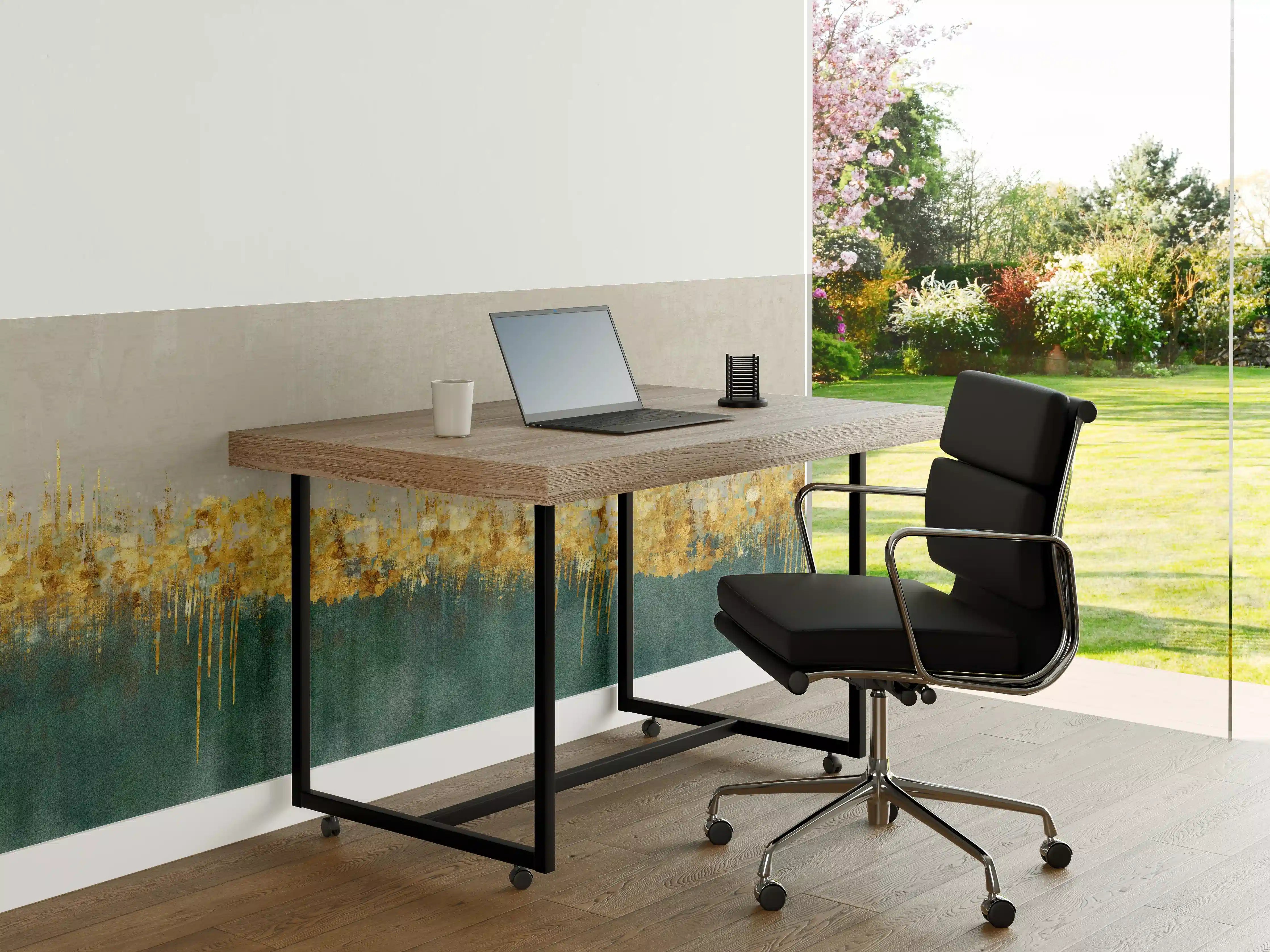 Büro Wandgestaltung - Abstraktes Design - Kunsttapete