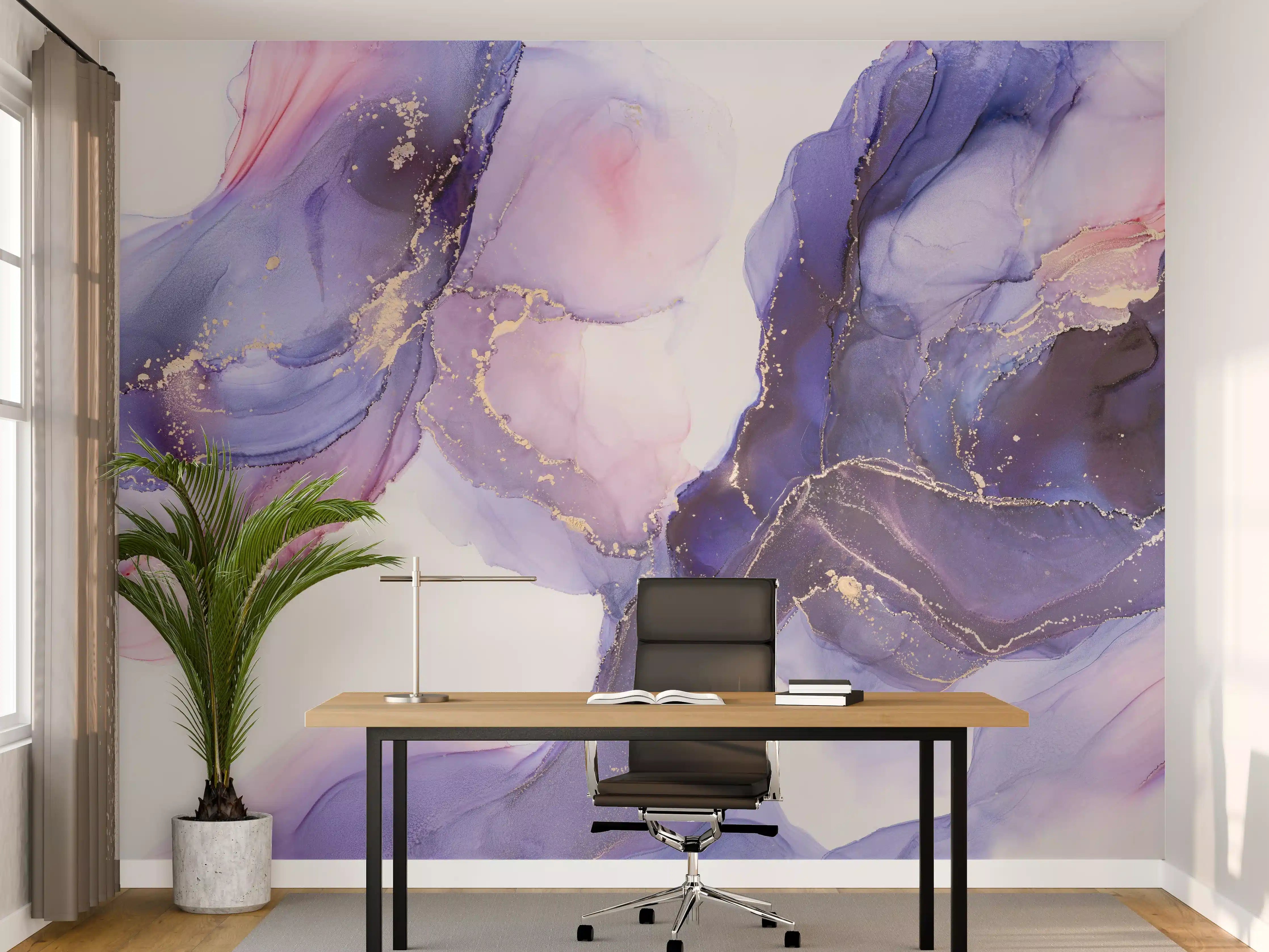 Büro Wandgestaltung - Abstraktes Kunstwerk - Öl Malerei