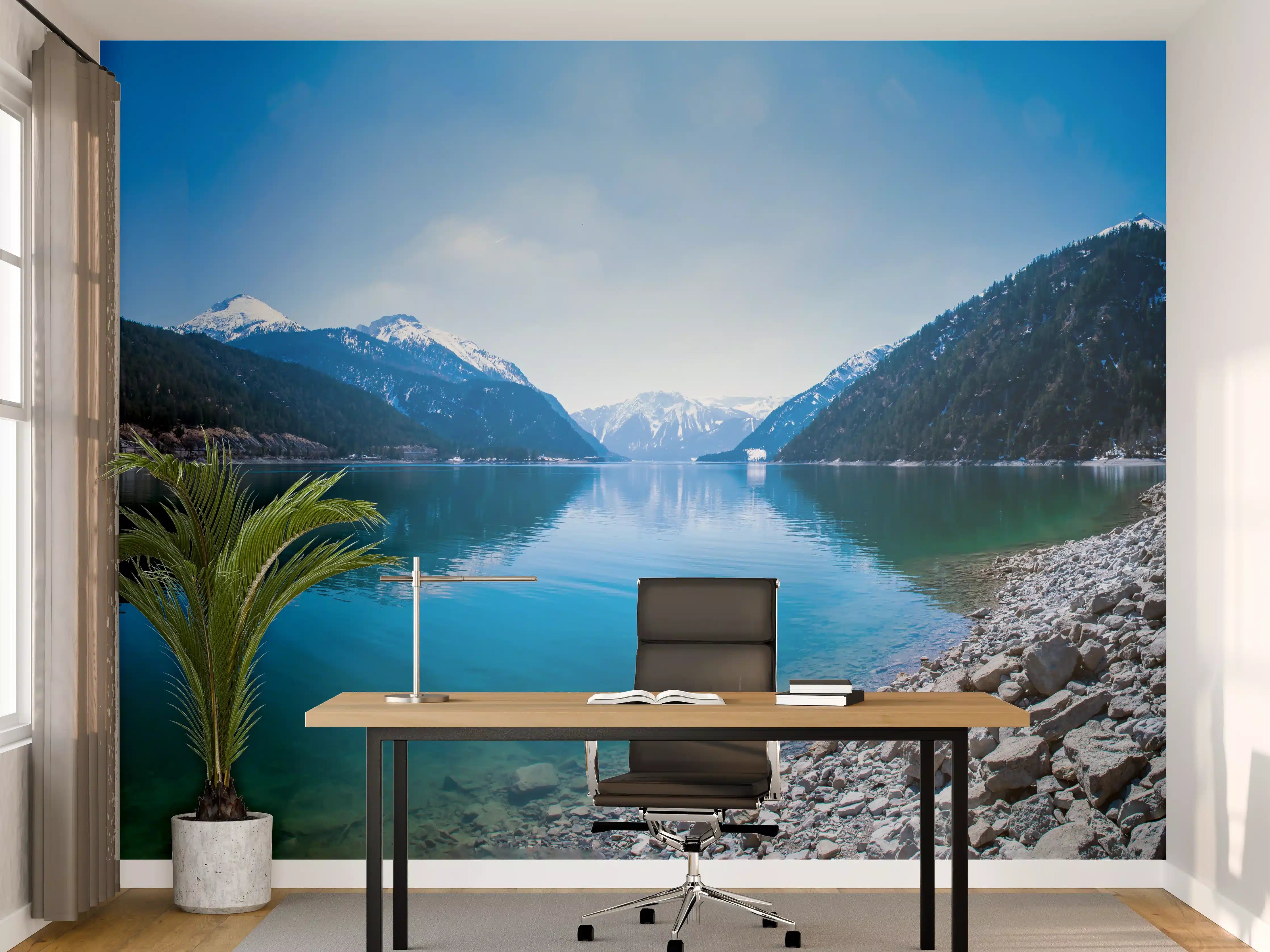 Büro Wandgestaltung - Achensee in Österreich