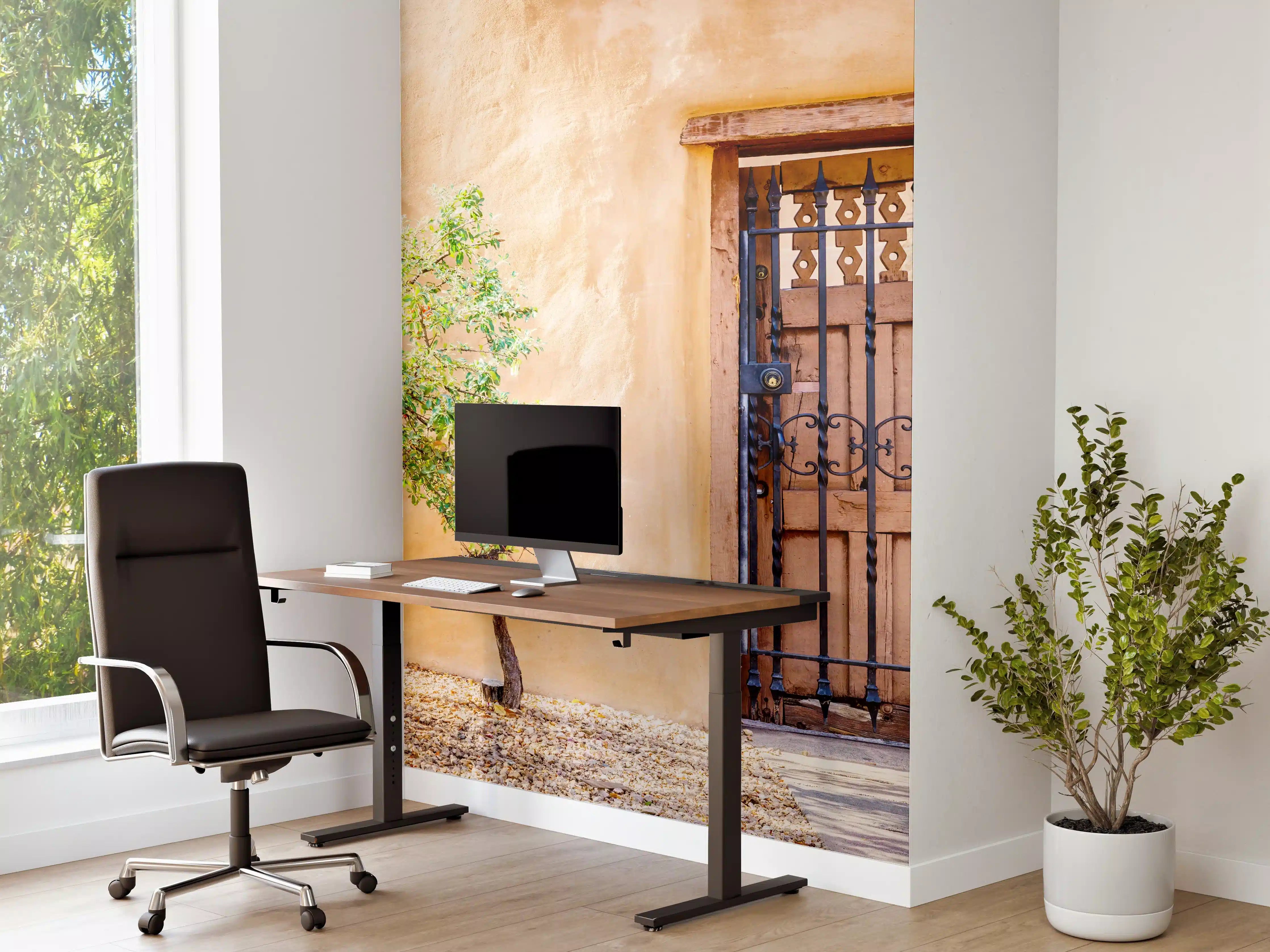 Büro Wandgestaltung - Altmodischer Hauseingang - Santa Fe