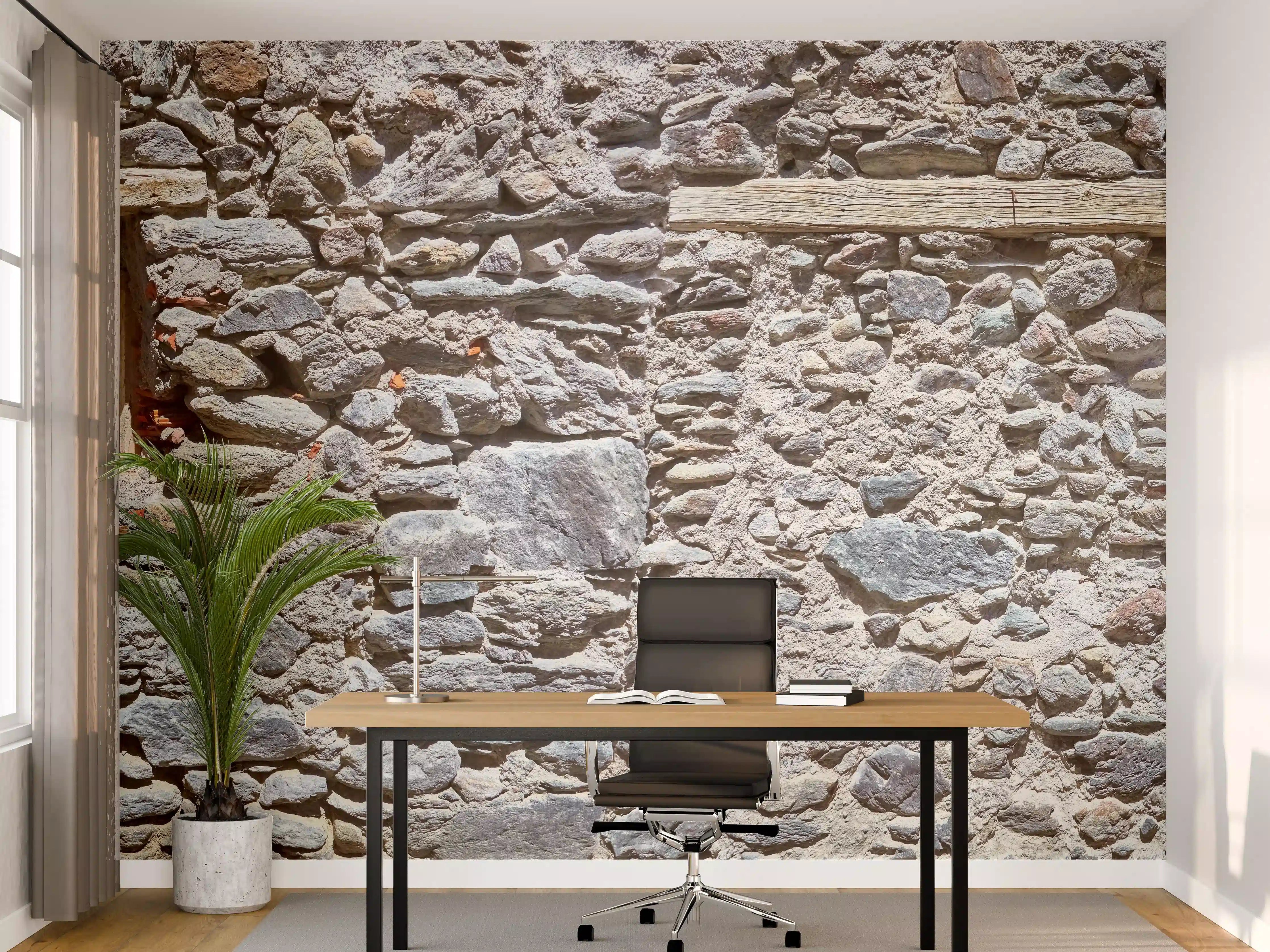 Büro Wandgestaltung - Altmodischer Kuhstall