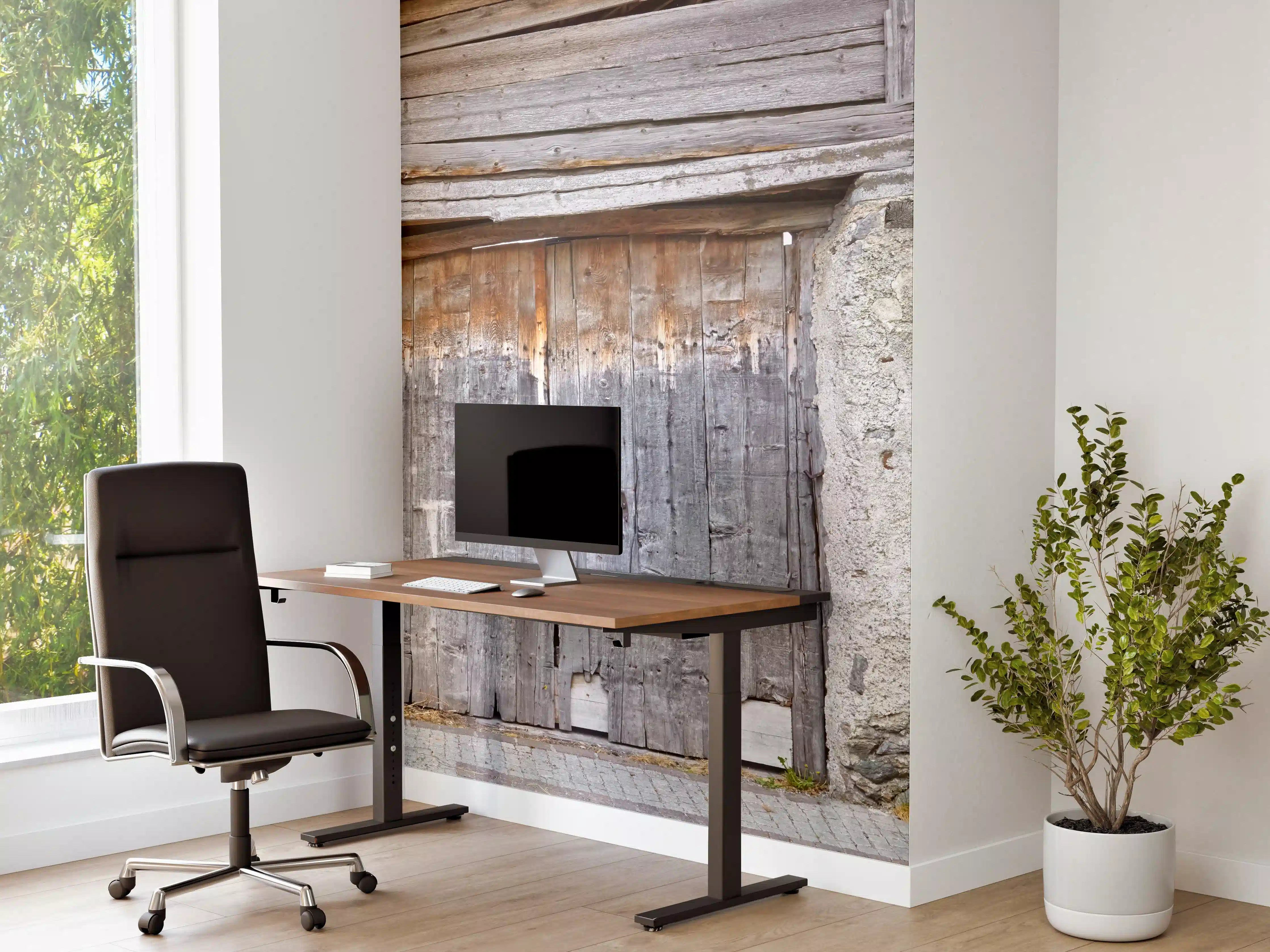 Büro Wandgestaltung - Altmodisches Scheunentor, Südtirol