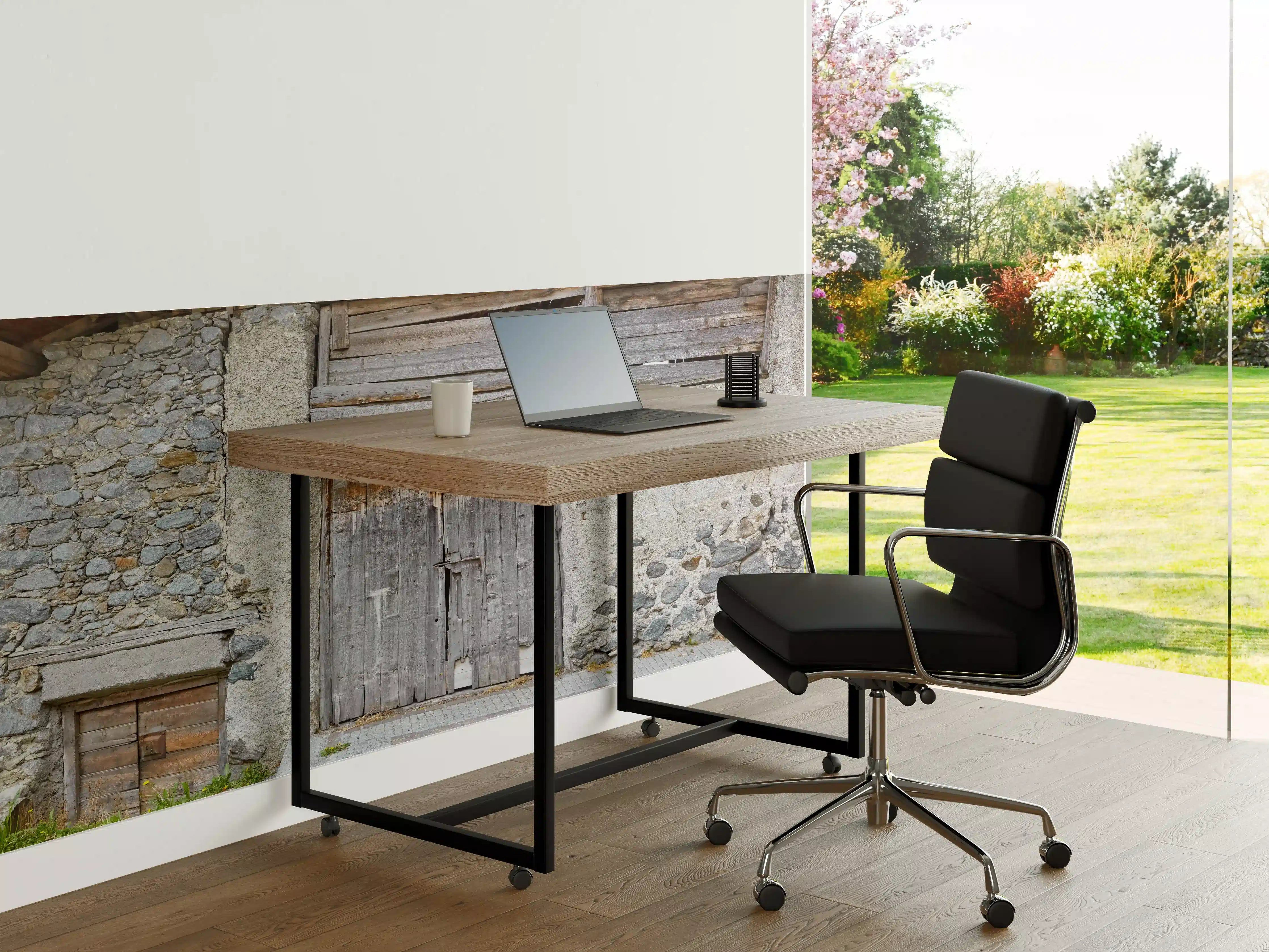 Büro Wandgestaltung - Altmodisches Scheunentor, Südtirol