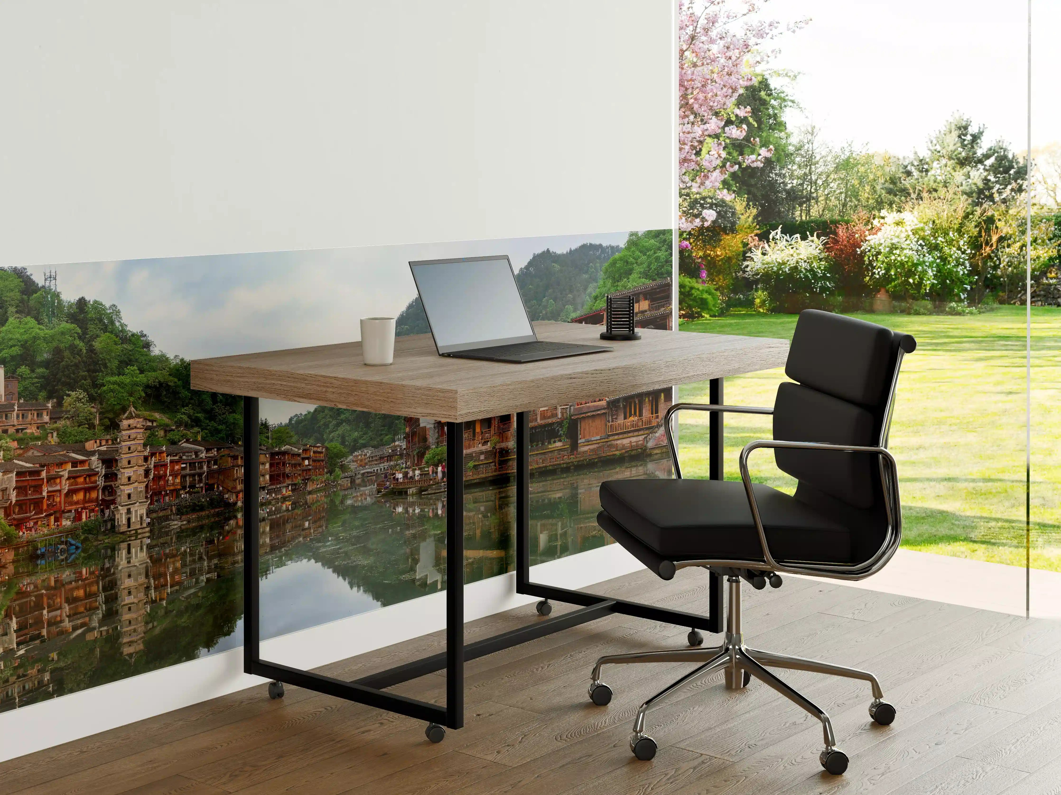 Büro Wandgestaltung - Antike Stadt Feng Huang