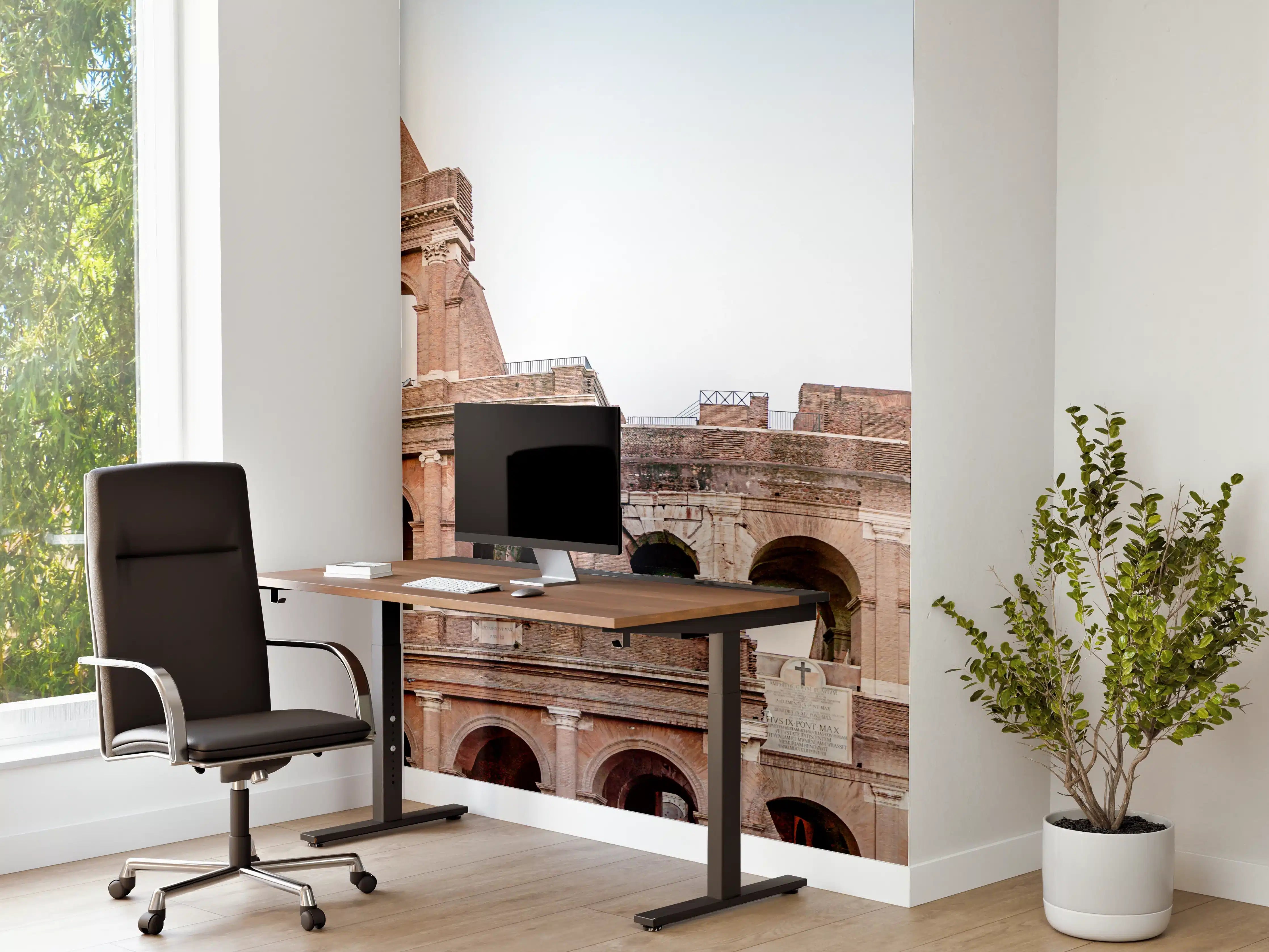 Büro Wandgestaltung - Antikes Kolosseum in Rom bei Sonnenlicht