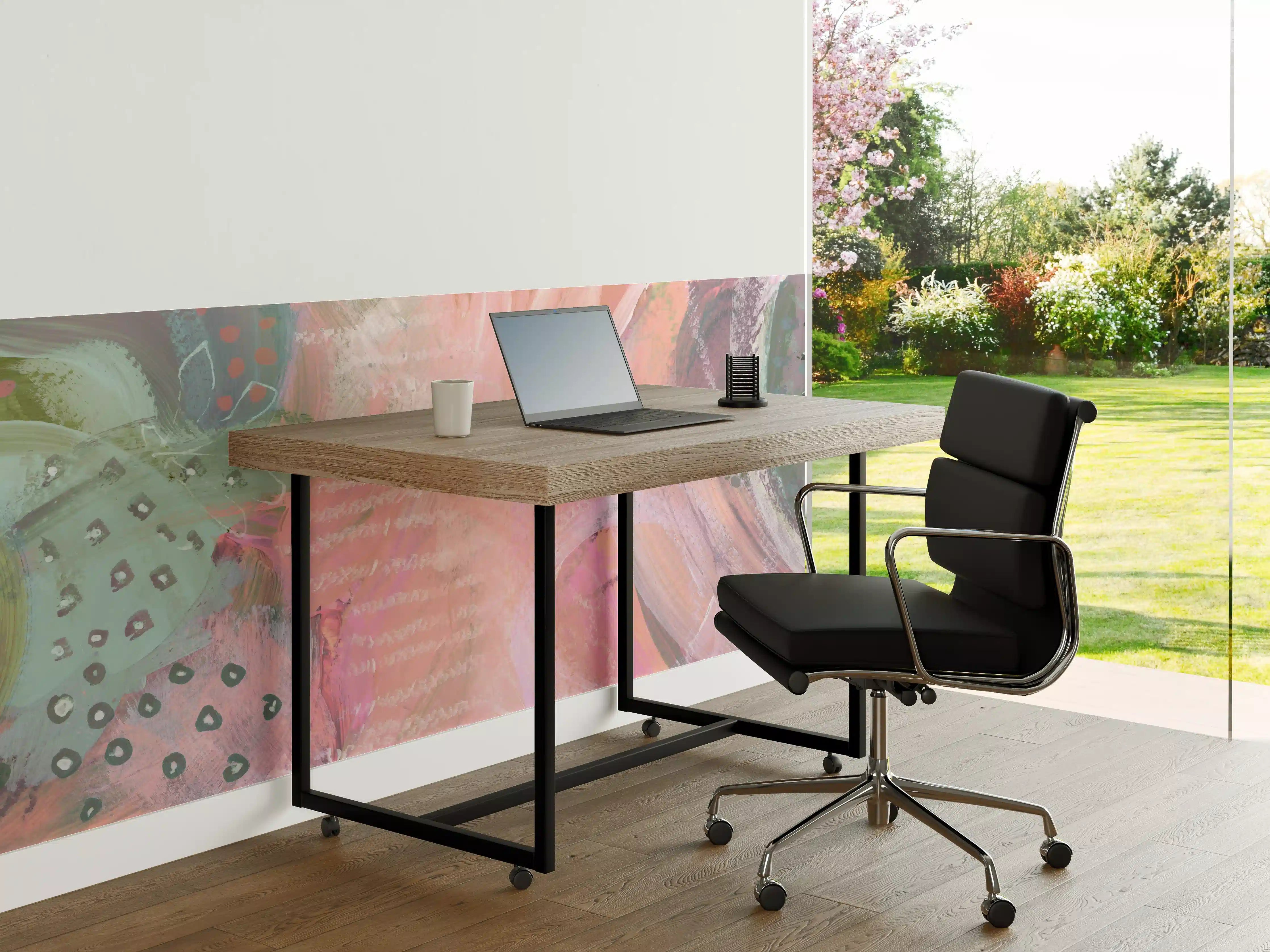 Büro Wandgestaltung - Aquarell Kunst - Fleck Malerei