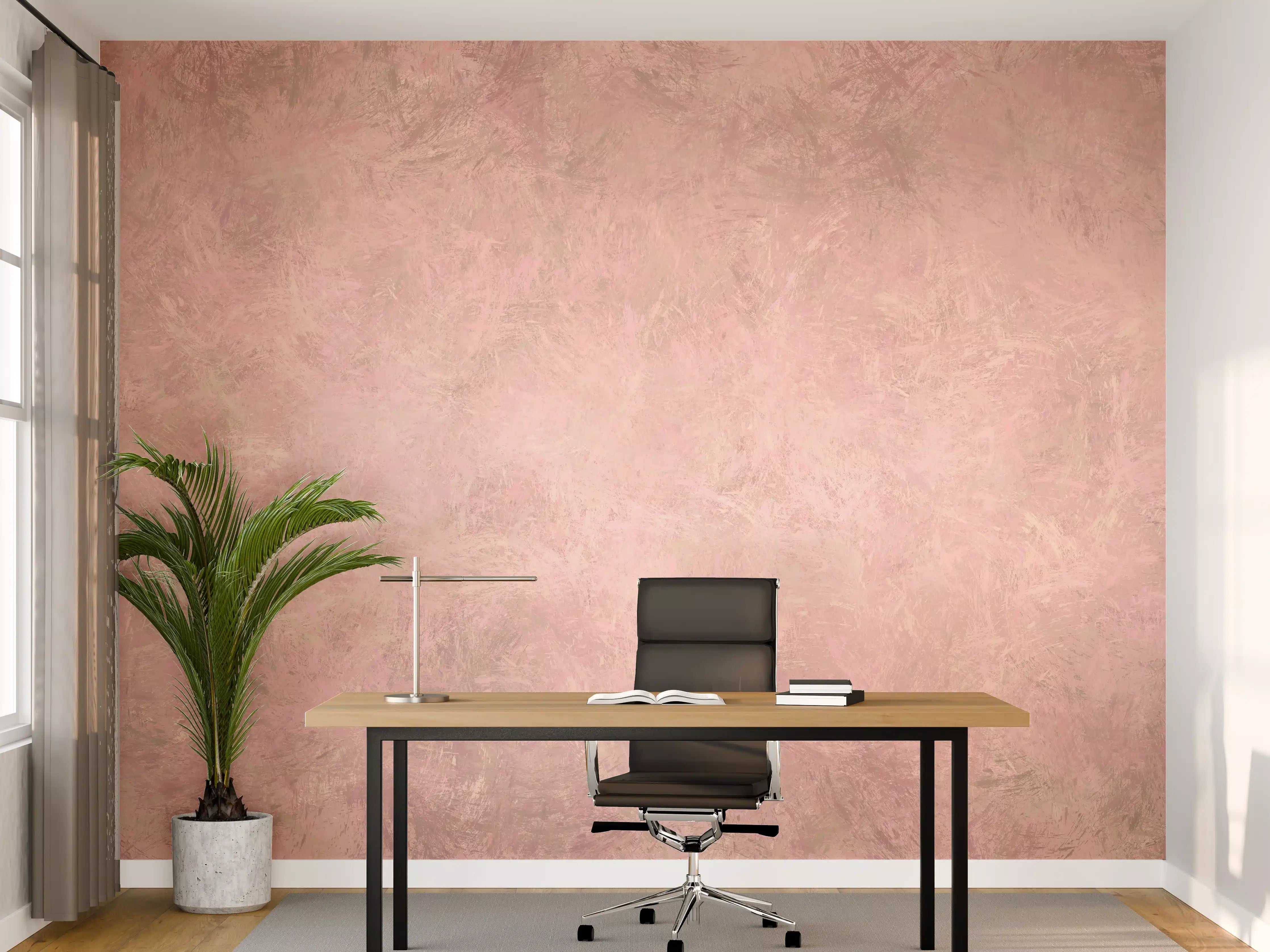 Büro Wandgestaltung - Aquarell Pinselmalerei