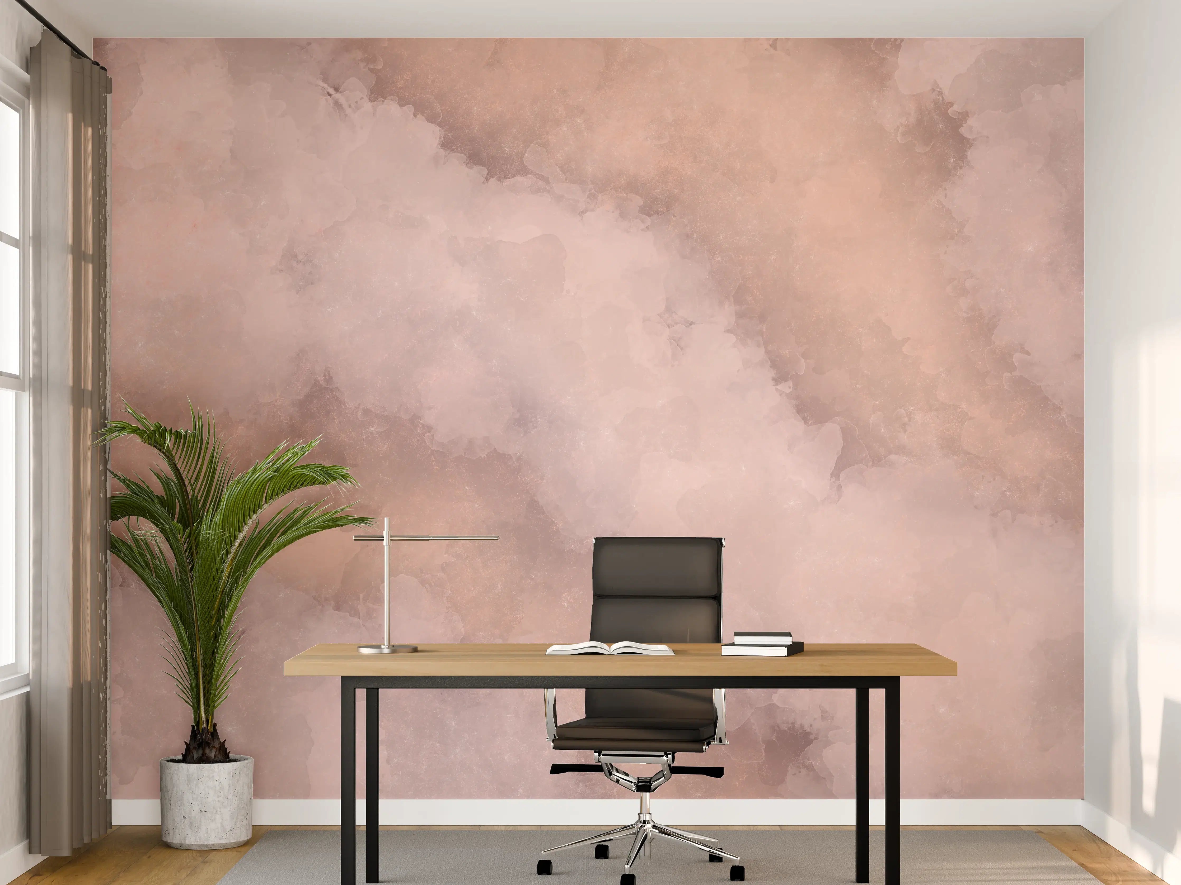 Büro Wandgestaltung - Aquarelle Grunge Steintextur
