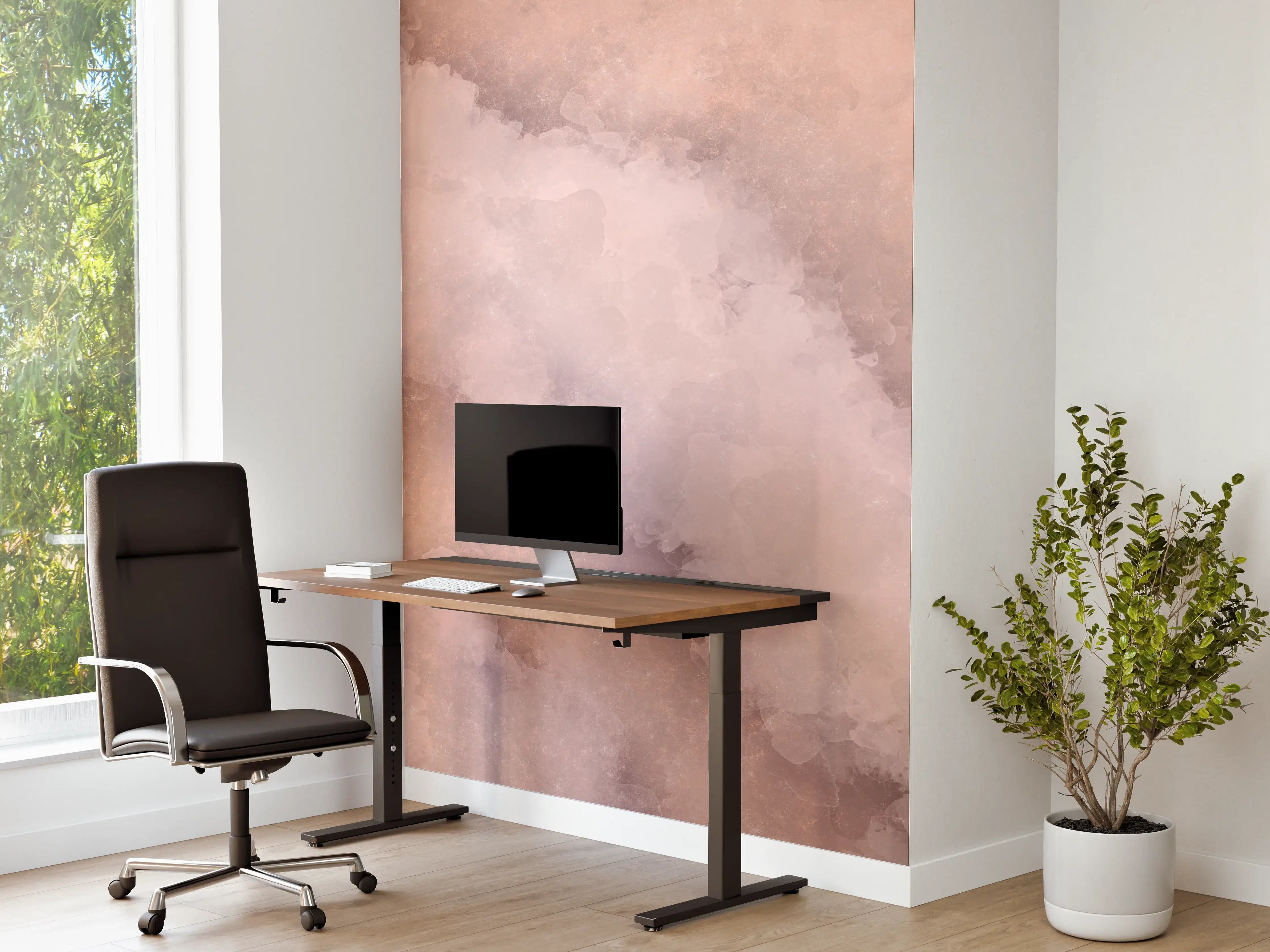 Büro Wandgestaltung - Aquarelle Grunge Steintextur