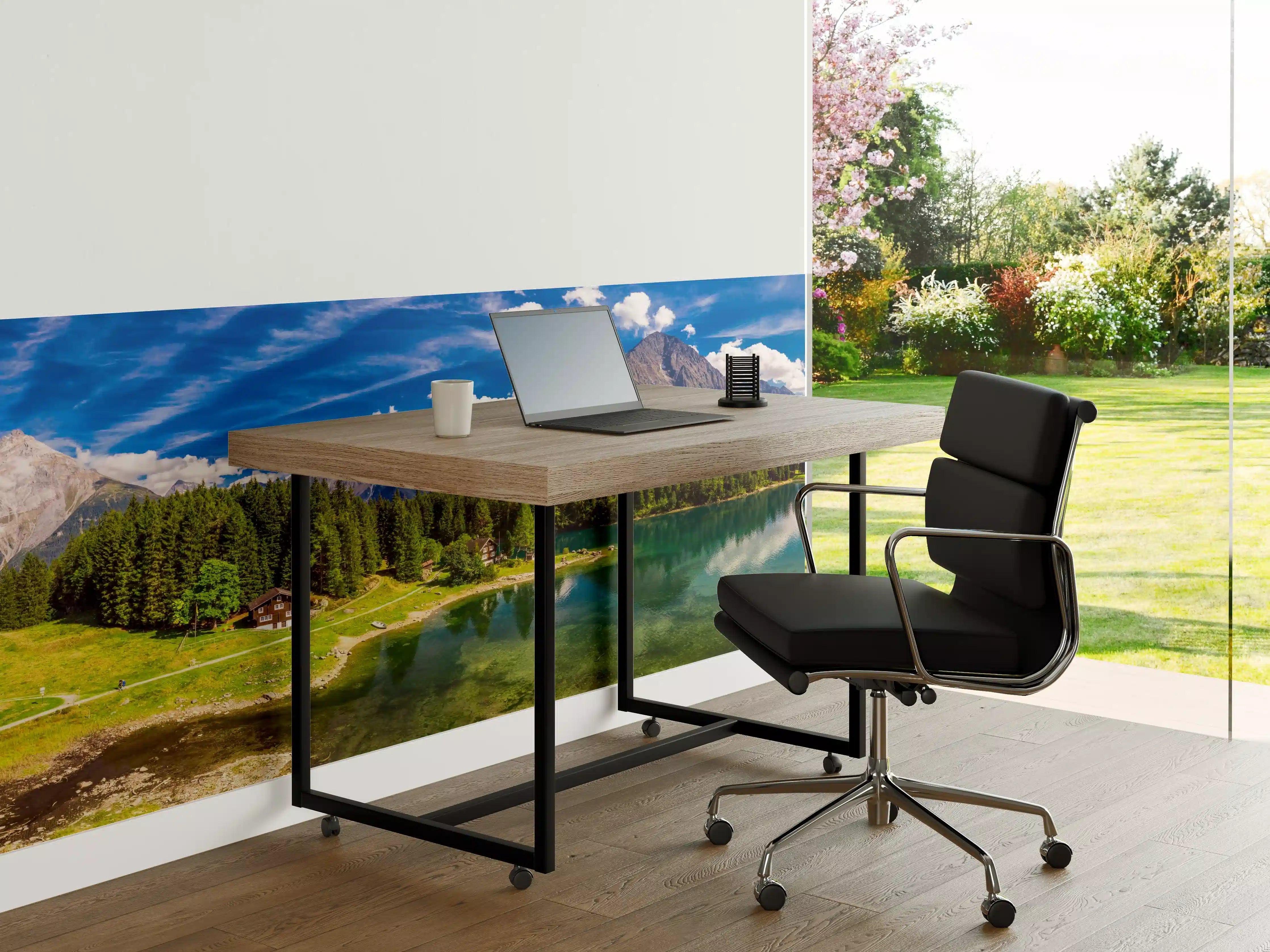 Büro Wandgestaltung - Arnisee mit Schweizer Alpen